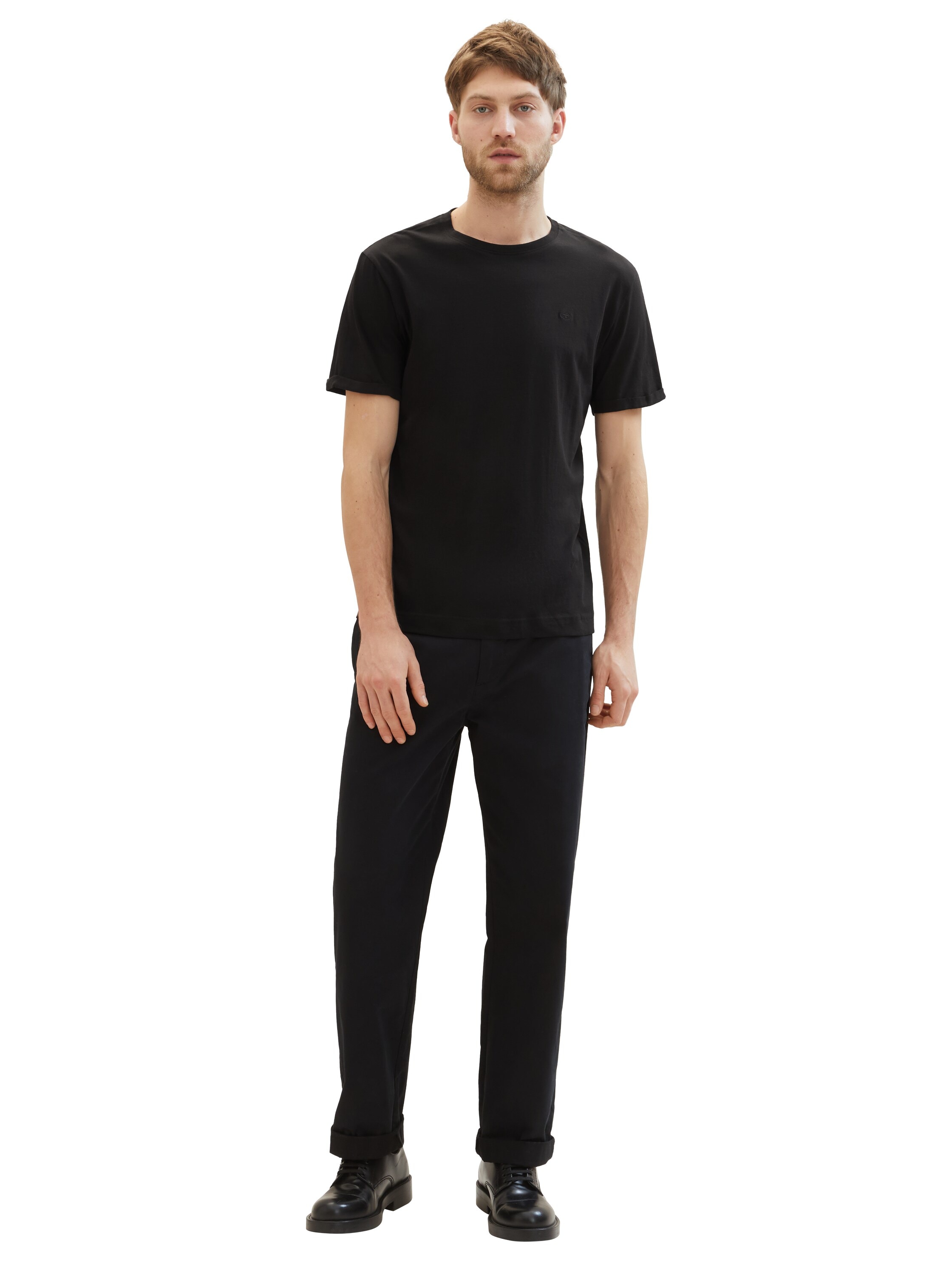TOM TAILOR T-Shirt, (Packung, 3 tlg.), mit Logo-Stickerei