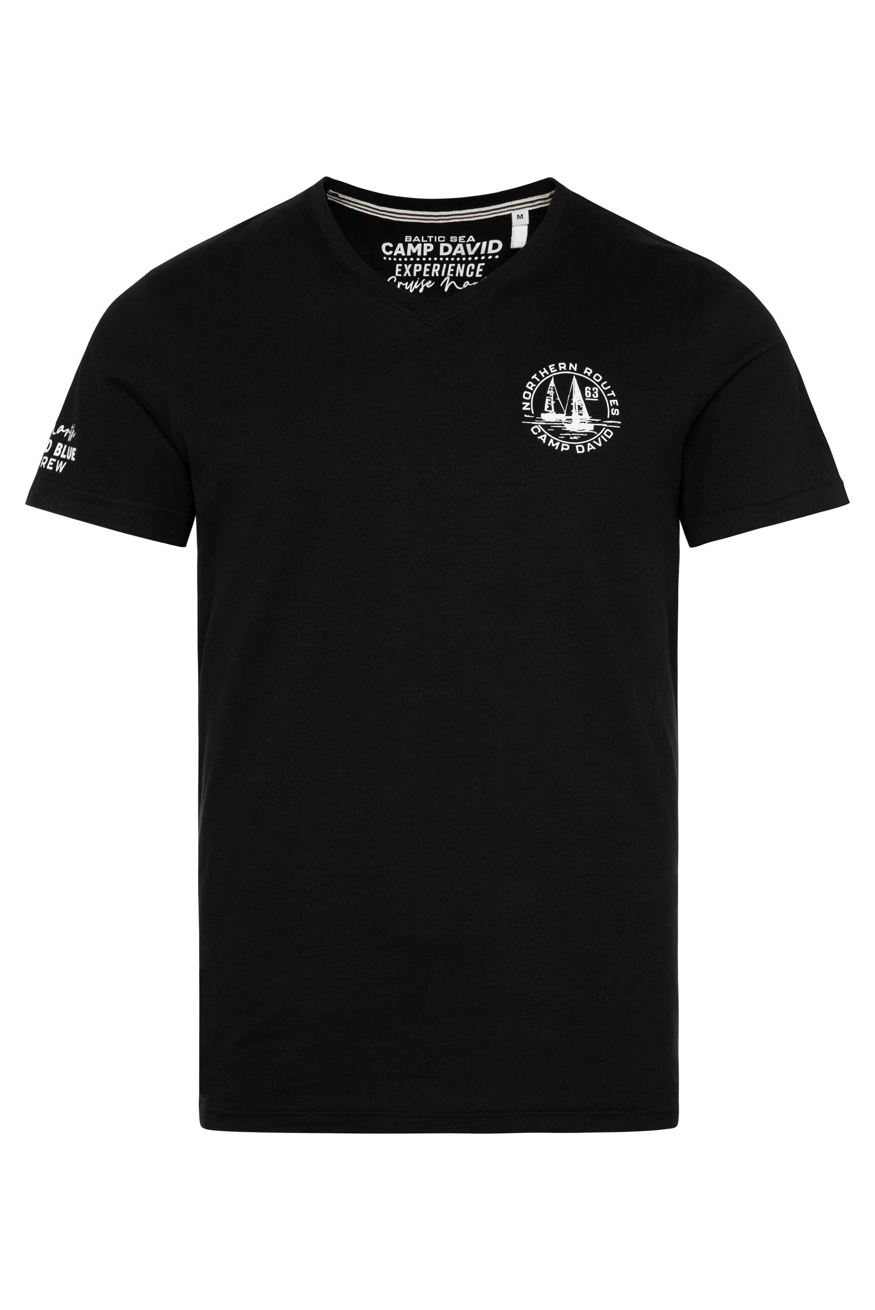 CAMP DAVID T-Shirt T-Shirt CRUISE NORTH Kurzarmshirt (1-tlg) günstig online kaufen