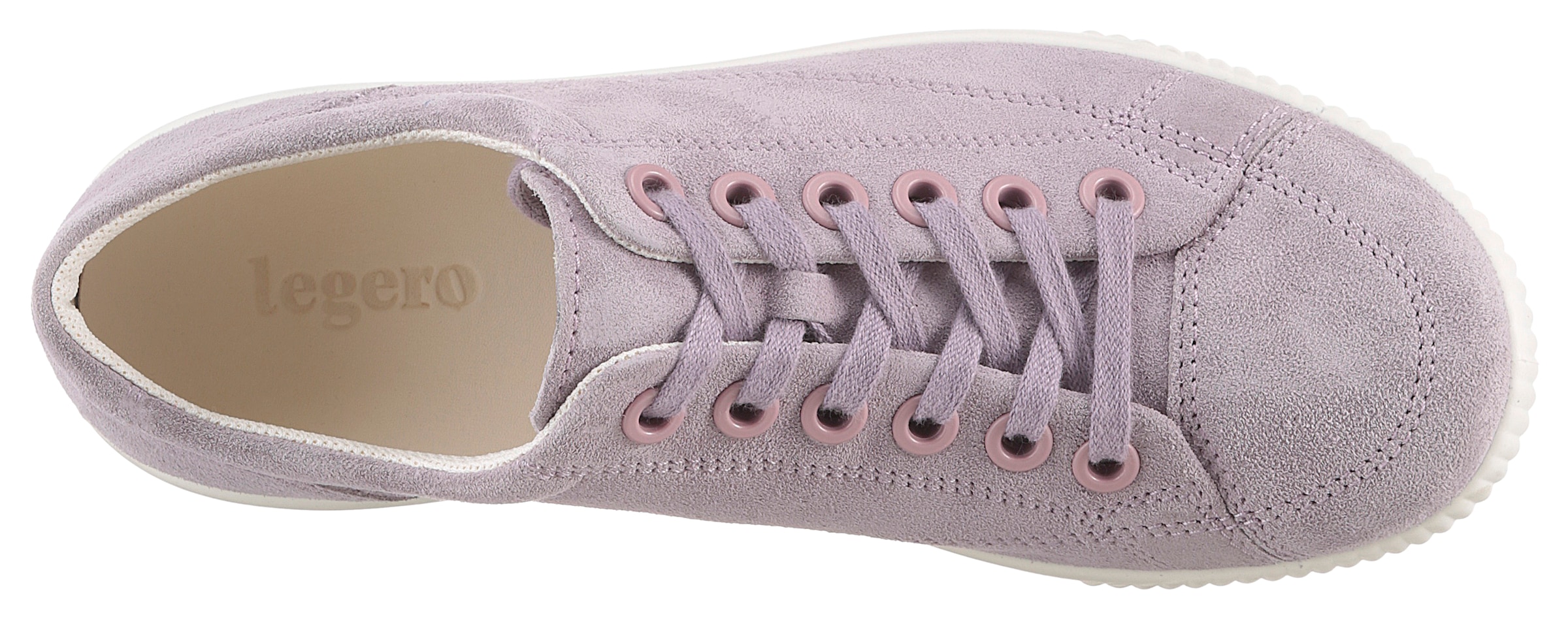 Legero Sneaker »TANARO 5.0«, Freizeitschuh, Halbschuh, Schnürschuh mit softem Schaftabschluss