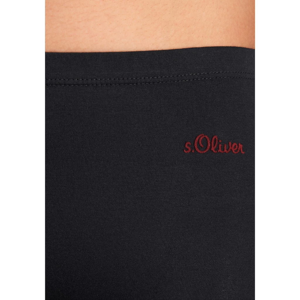 s.Oliver Panty, (Packung, 3 St.)