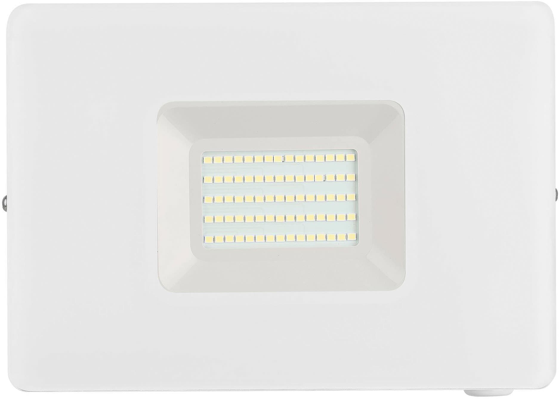 EGLO Wandleuchte »Faedo 3, Außen-Strahler, Außenleuchte, Wandstrahler, IP65, Lampe« LED-Modul 1 Stk. Kaltweiß Wand-/Deckenleuchte - L20,5 x H14,5 x AL3 cm - weiß - 53W inkl.