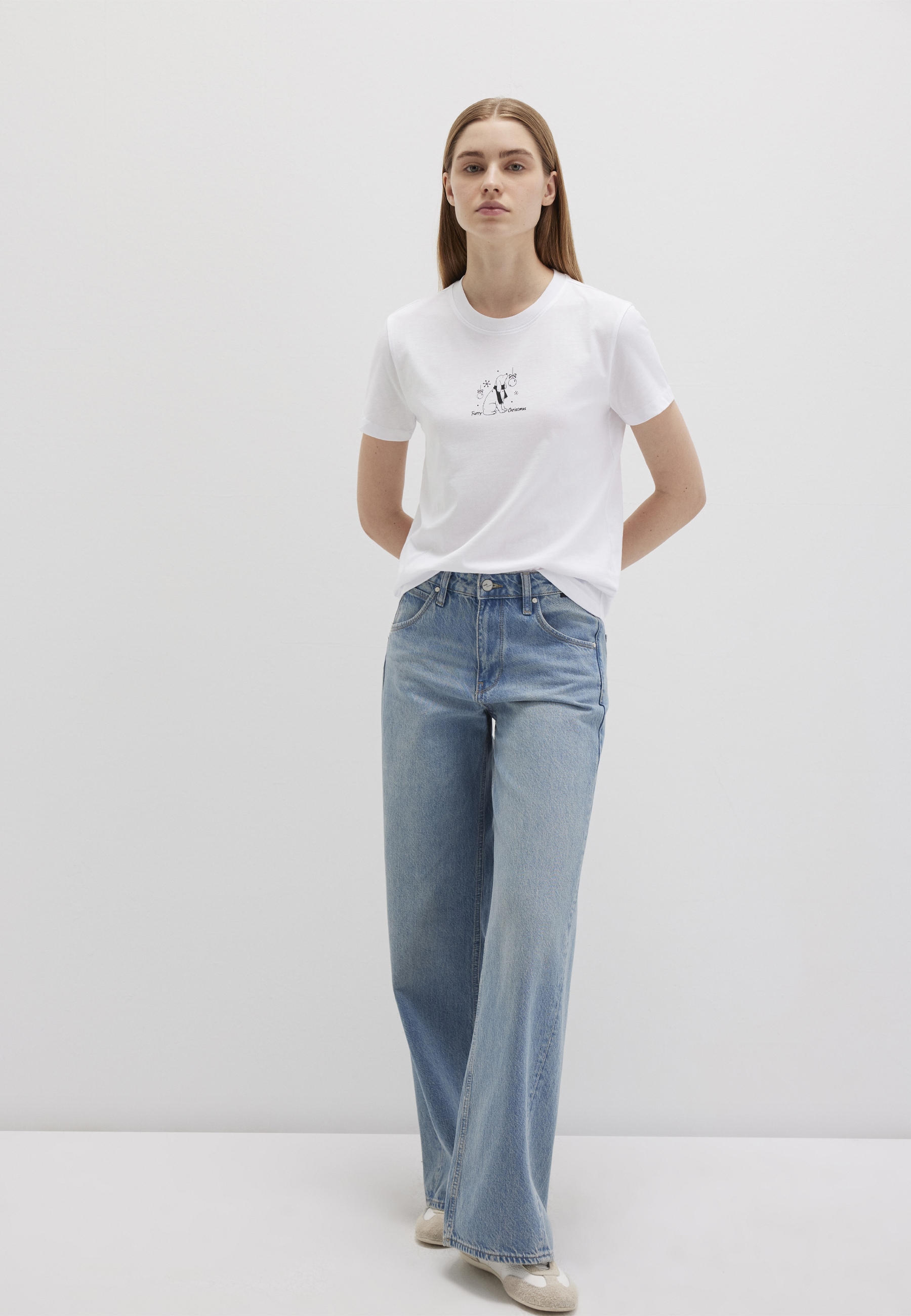 Mavi T-Shirt "DOG PRINTED TSHIRT" T-Shirt mit Print günstig online kaufen