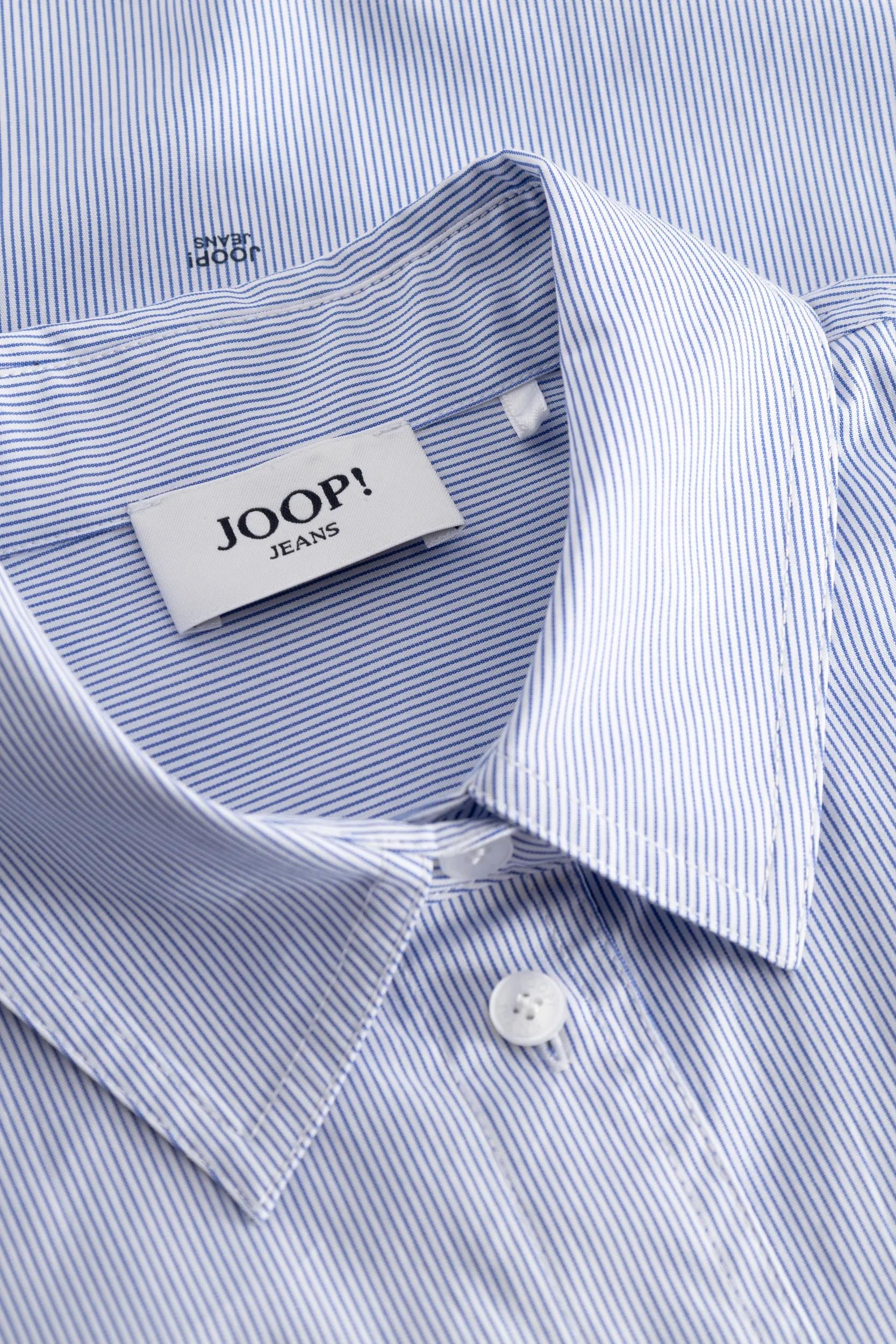 Joop Jeans Hemdblusenkleid »Davinia« Nahttaschen Bindegürtel auf Taillenhöhe