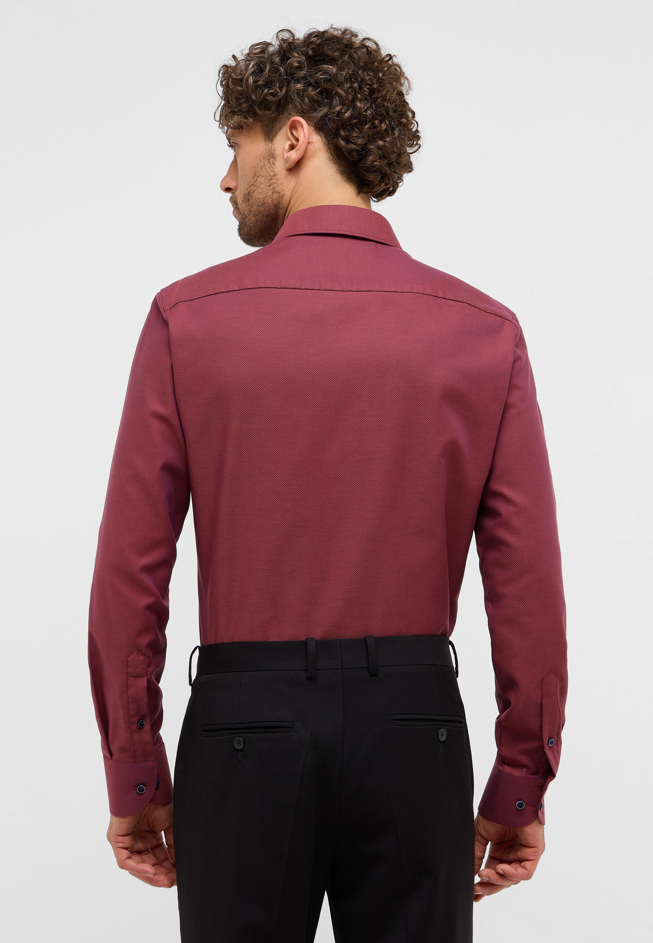 Eterna Langarmhemd »SLIM FIT«, NON IRON (bügelfrei)