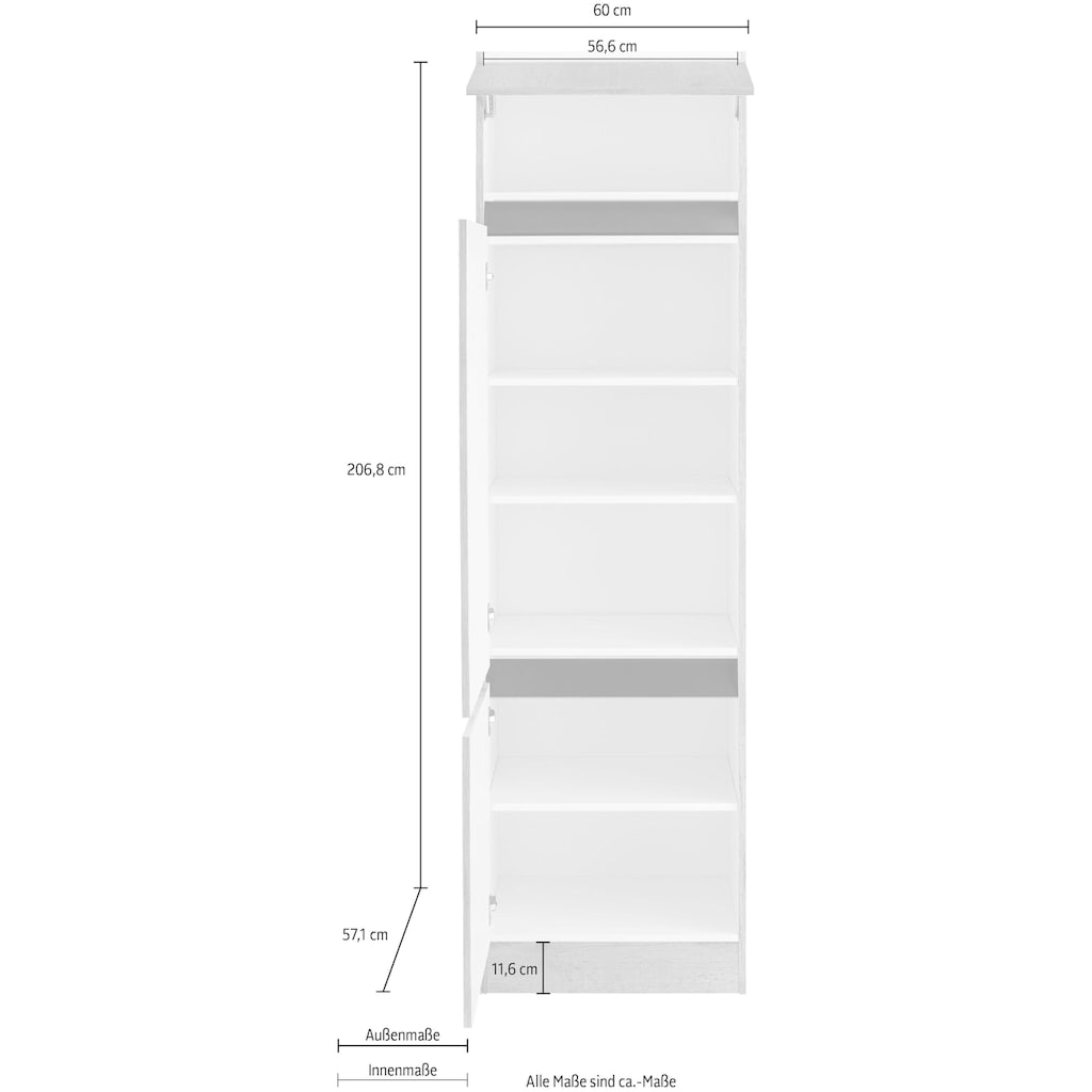 OPTIFIT Seitenschrank »Roth«