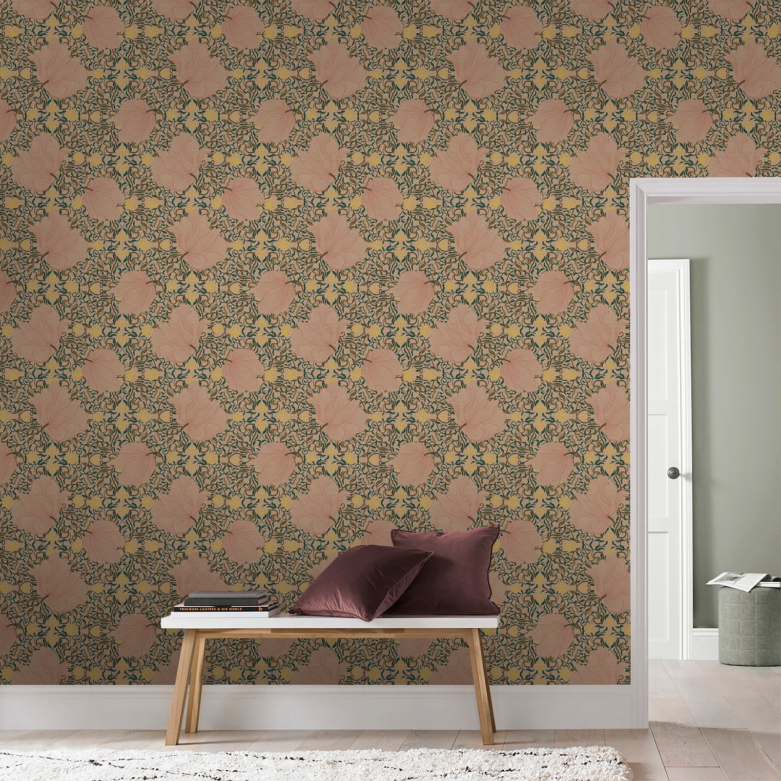 Superfresco Easy Vliestapete »Vayen«, gemustert, FSC® zertifiziert, mit lebhaftem Druck, 10 Meter Länge