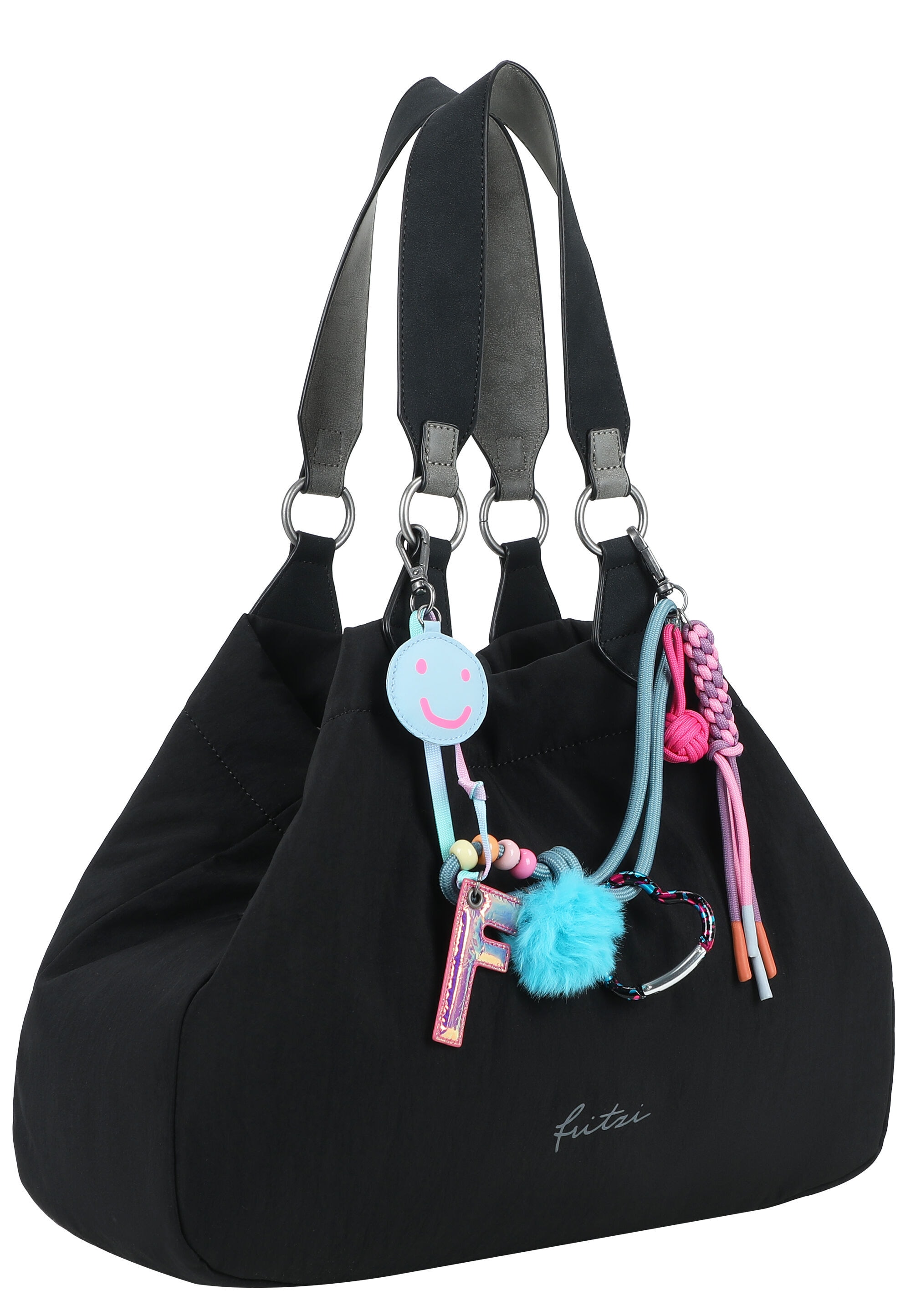 Fritzi aus Preußen Shopper »Izzy Medium Limited Tüddelüt« mit Anhängerkette im Collector-Look