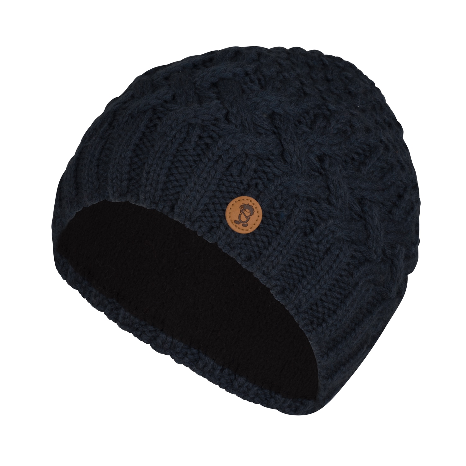 TROLLKIDS Strickmütze "GIRLS RAULAND CAP" mit Zopf- und Perlstrickmuster