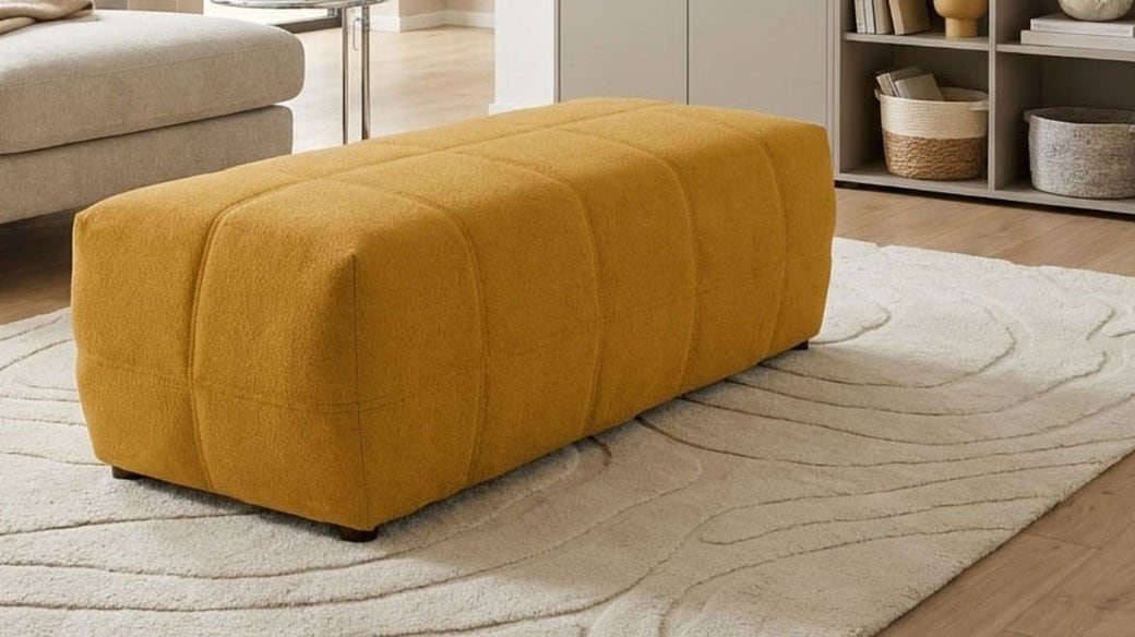 OTTO home Hocker "Ballerup 150 cm breit" Große Ausführung, passend zur Polsterserie Ballerup