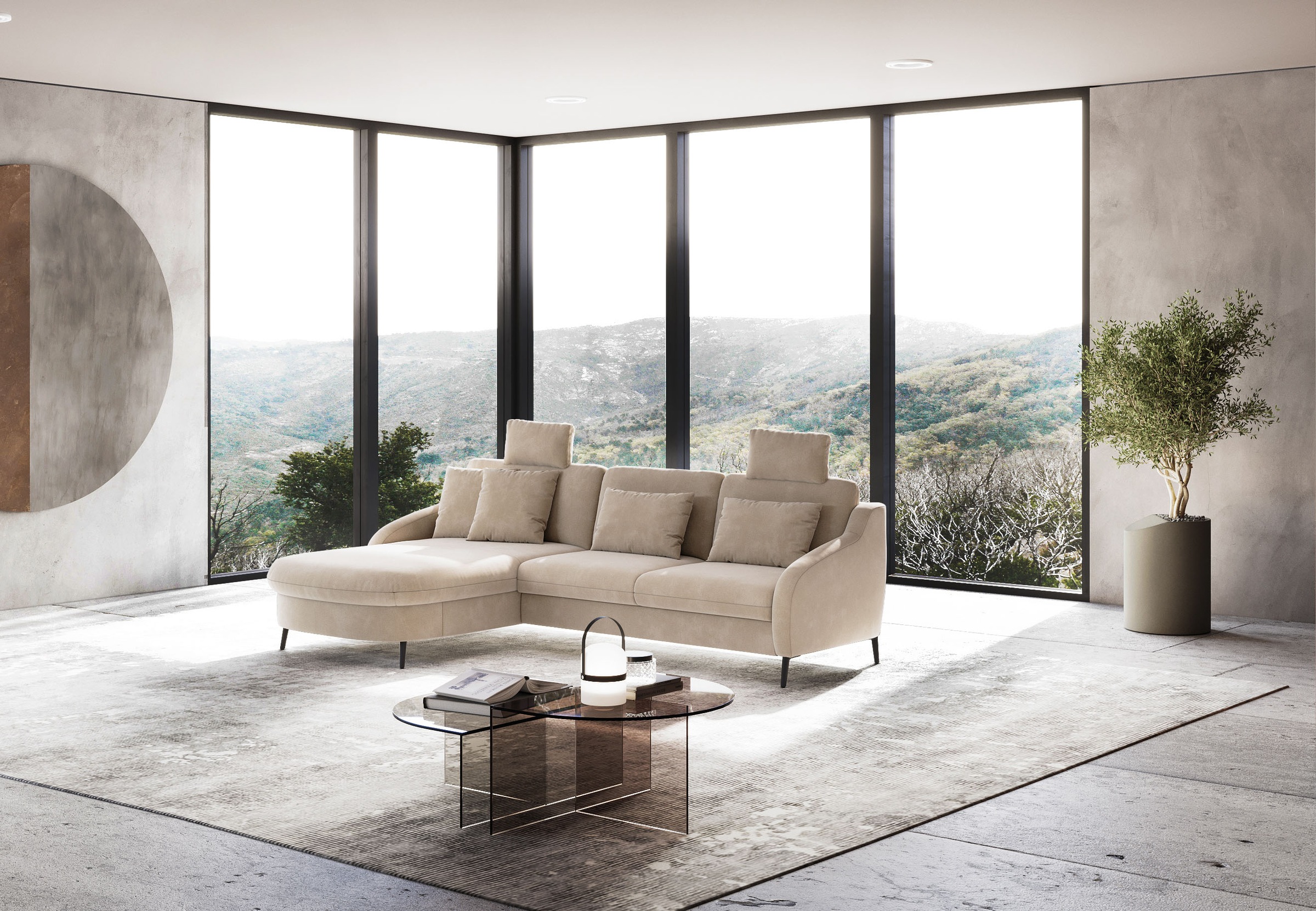 sit&more Ecksofa "Soul L-Form" wahlweise mit Bettfunktion und Bettkasten od günstig online kaufen