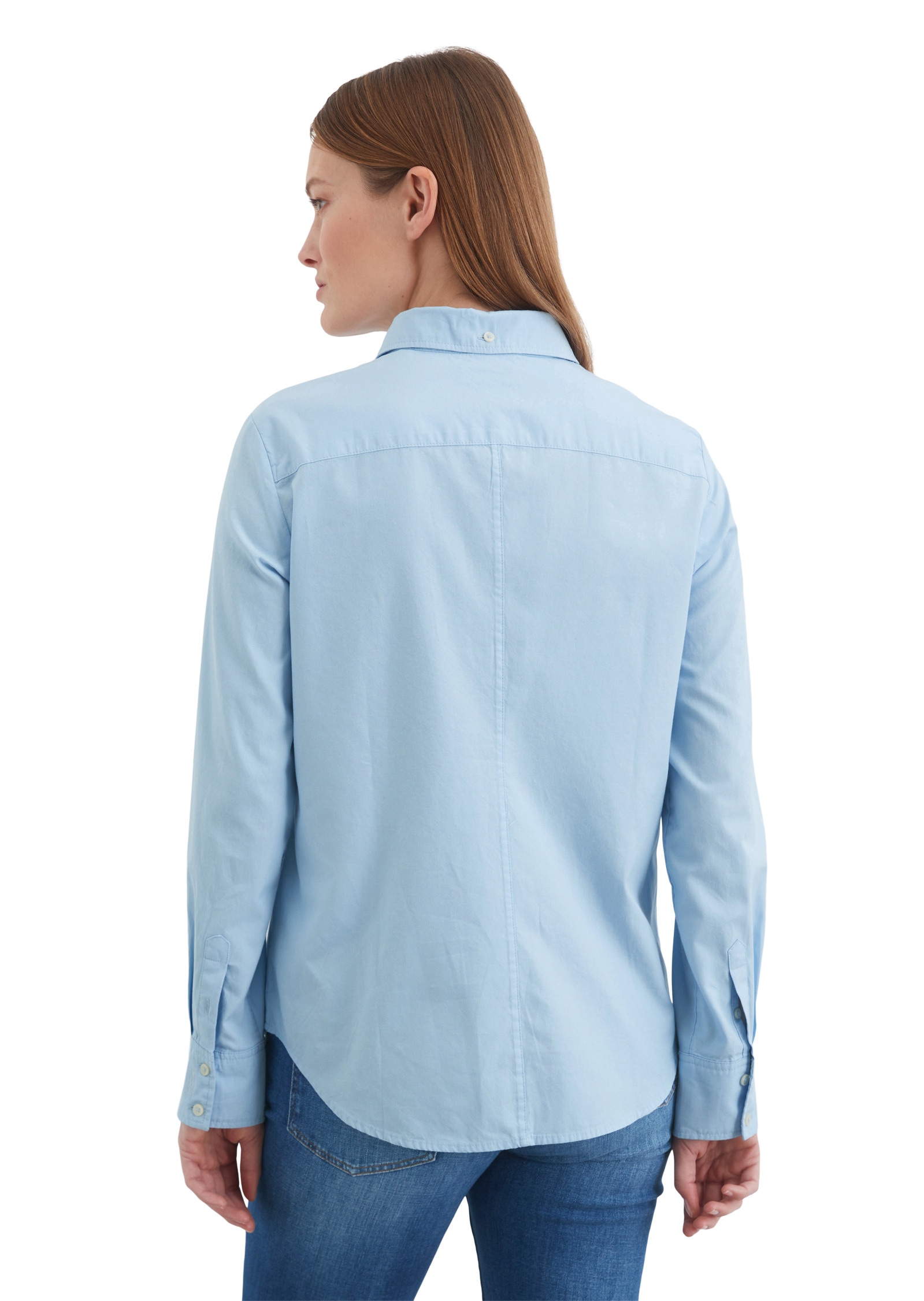 Thumbnail - Marc OPolo Langarmbluse "aus Organic Cotton"