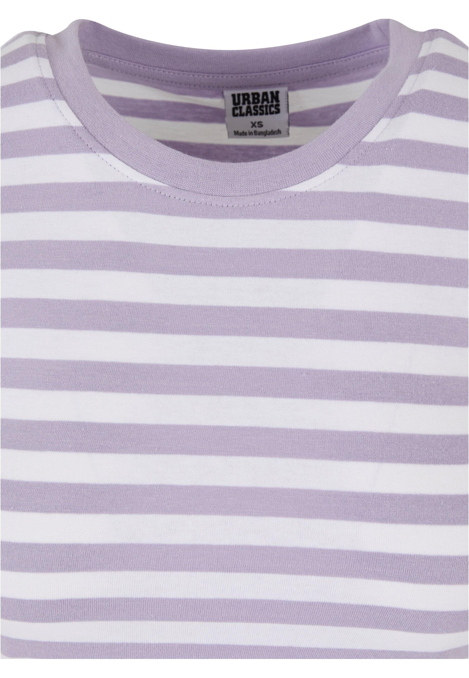 URBAN CLASSICS T-Shirt »Urban Classics Damen Ladies Short Striped Tee«, (1 tlg.)