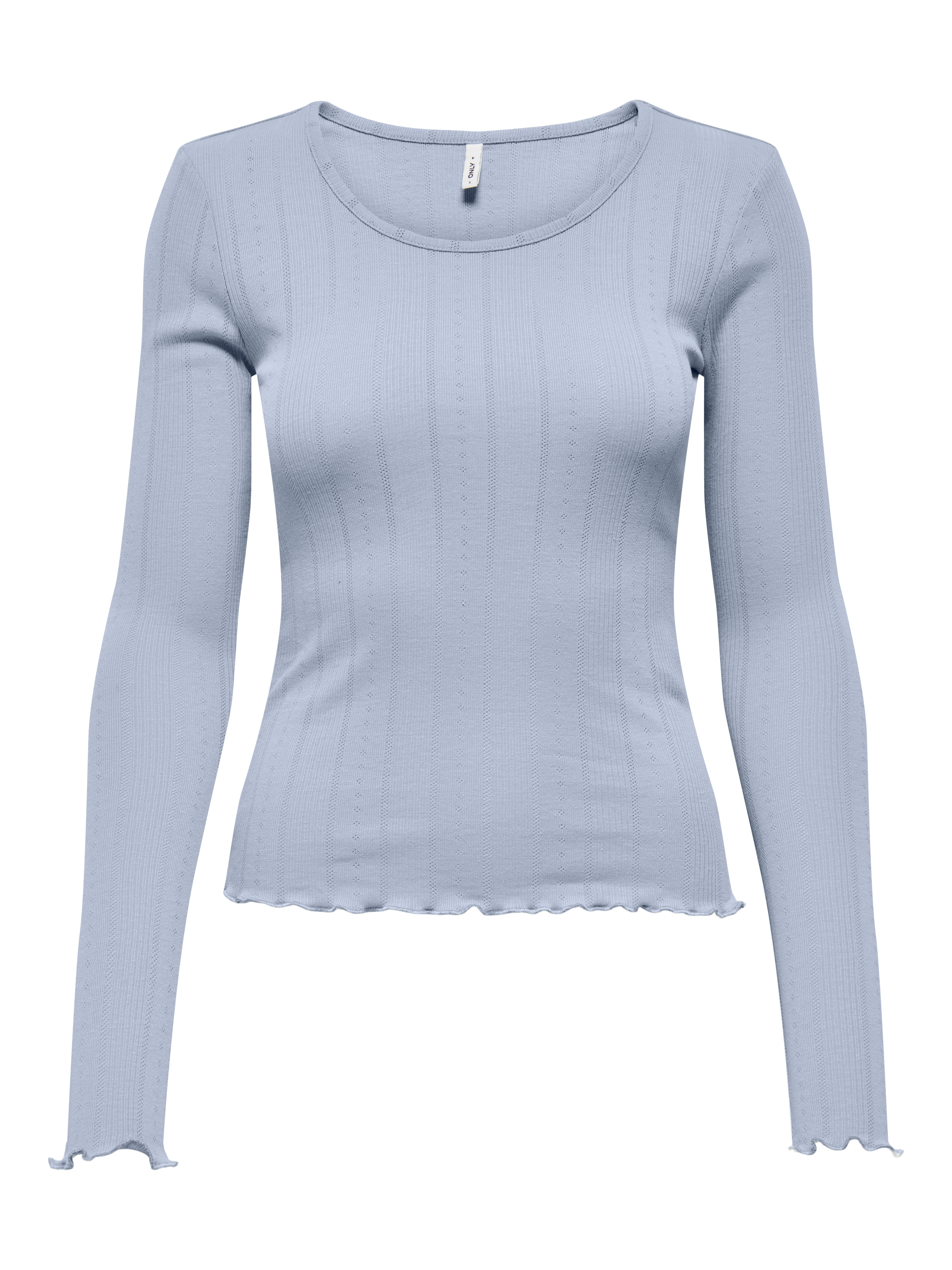 ONLY Langarmshirt "ONLTENNA O-NECK L/S TOP JRS NOOS" günstig online kaufen