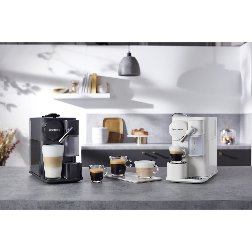 Nespresso Kapselmaschine »Lattissima One EN510.W von DeLonghi, White«