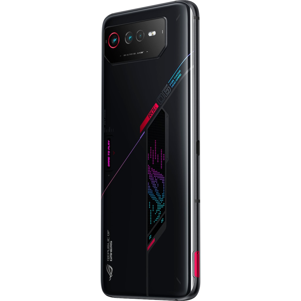 Asus Smartphone »ROG Phone 6«, Phantom Black, 17,22 cm/6,78 Zoll, 256 GB Speicherplatz, 50 MP Kamera