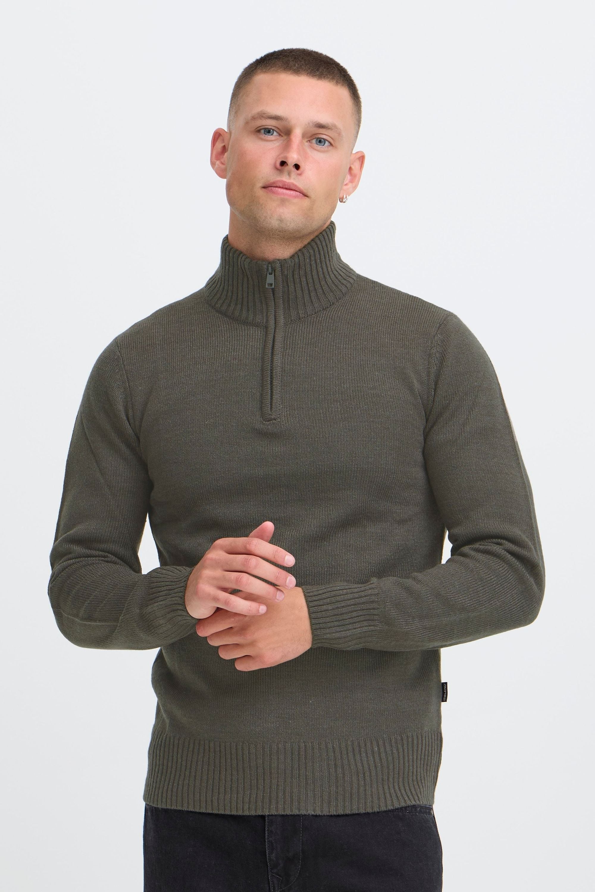 Blend Troyer "BHRyce", Stilvoller Troyer mit Reißverschluss günstig online kaufen