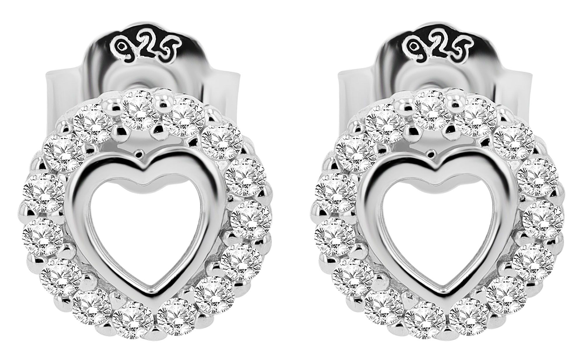 Adelia´s Paar Ohrhänger »Damen Ohrringe – Ohrstecker aus 925 Silber« Ein kleines Geschenk mit großer Wirkung