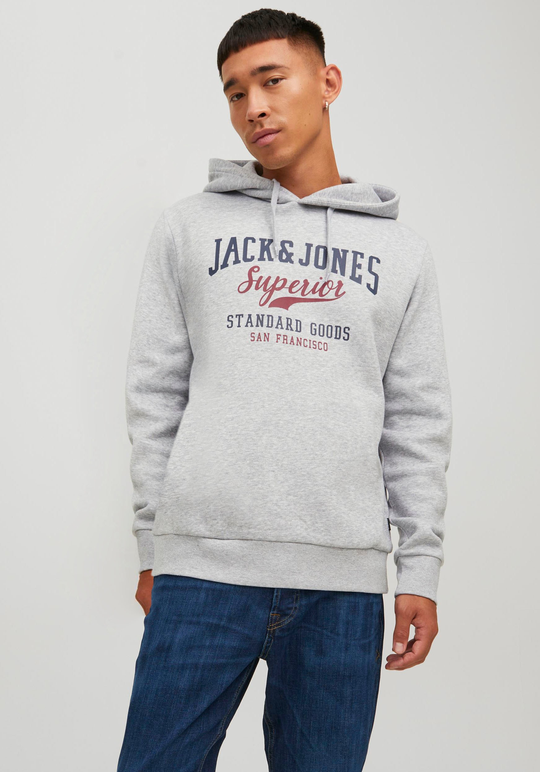 Jack & Jones Kapuzensweatshirt "LOGO SWEAT HOOD" günstig online kaufen