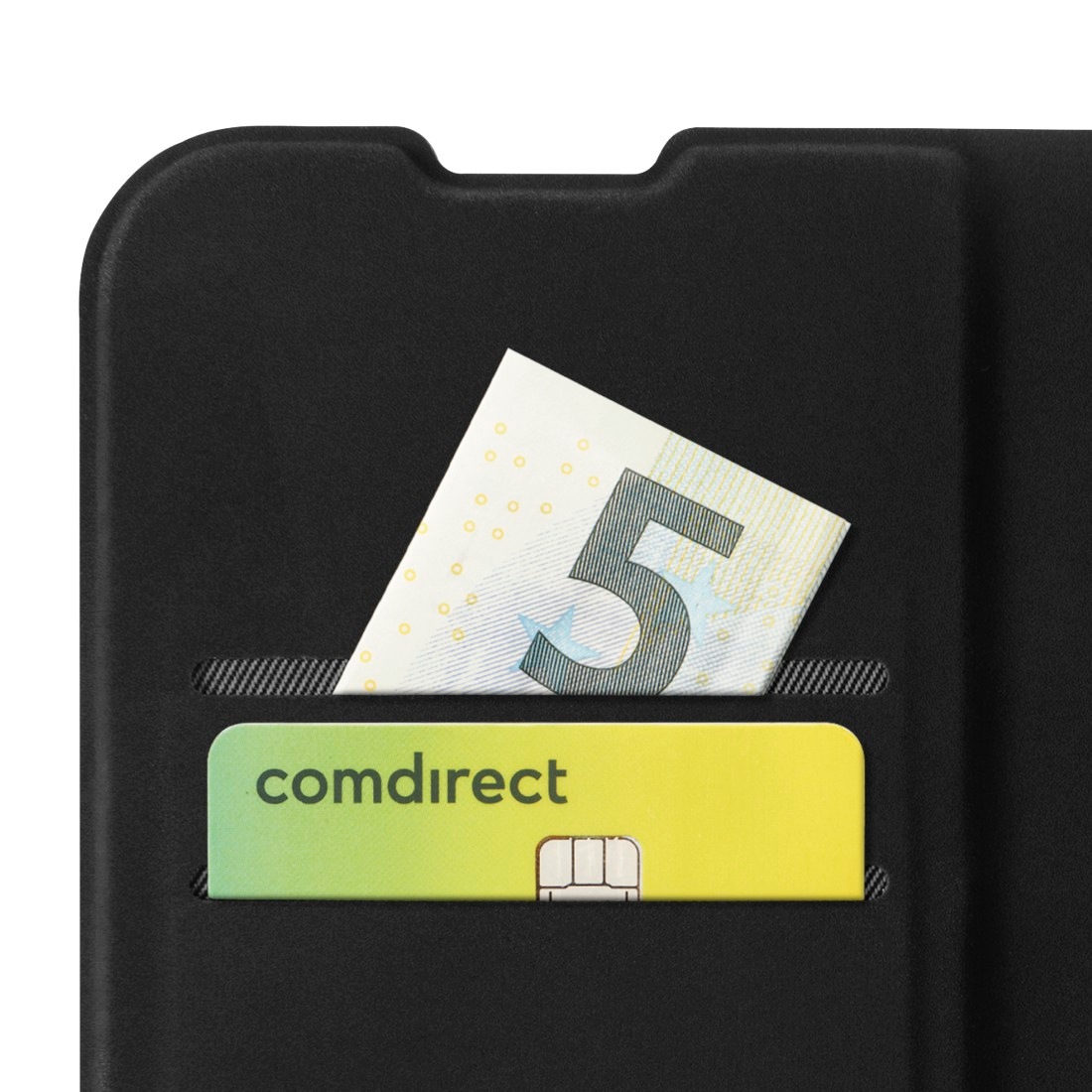 Hama Smartphone-Hülle »Handytasche Booklet für Apple iPhone 17 mit Kartenfächer, Schwarz«, Standfunktion, Kartenfächer