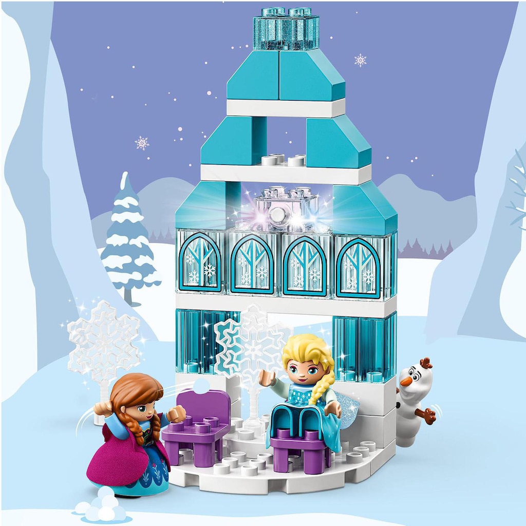 LEGO® Konstruktionsspielsteine »Elsas Eispalast (10899), LEGO® DUPLO® Disney Princess«, (59 St.)