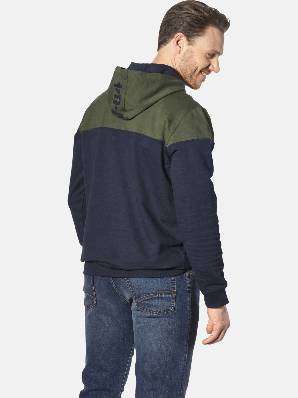 Jan Vanderstorm Kapuzensweatshirt »Sweatshirt JERRES«, (1 tlg.), mit Kapuze & Kängurutasche