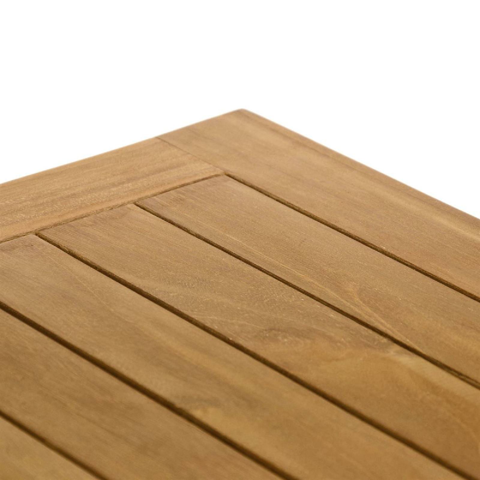 VCM Gartentisch »Beistelltisch Blumenhocker Teakholz behandelt Teak«