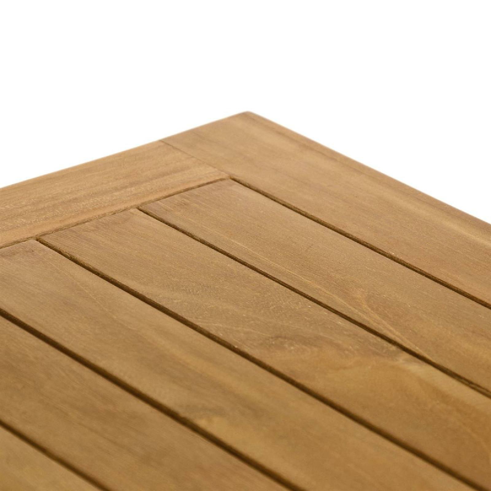 VCM Gartentisch "Beistelltisch Blumenhocker Teakholz behandelt Teak" günstig online kaufen