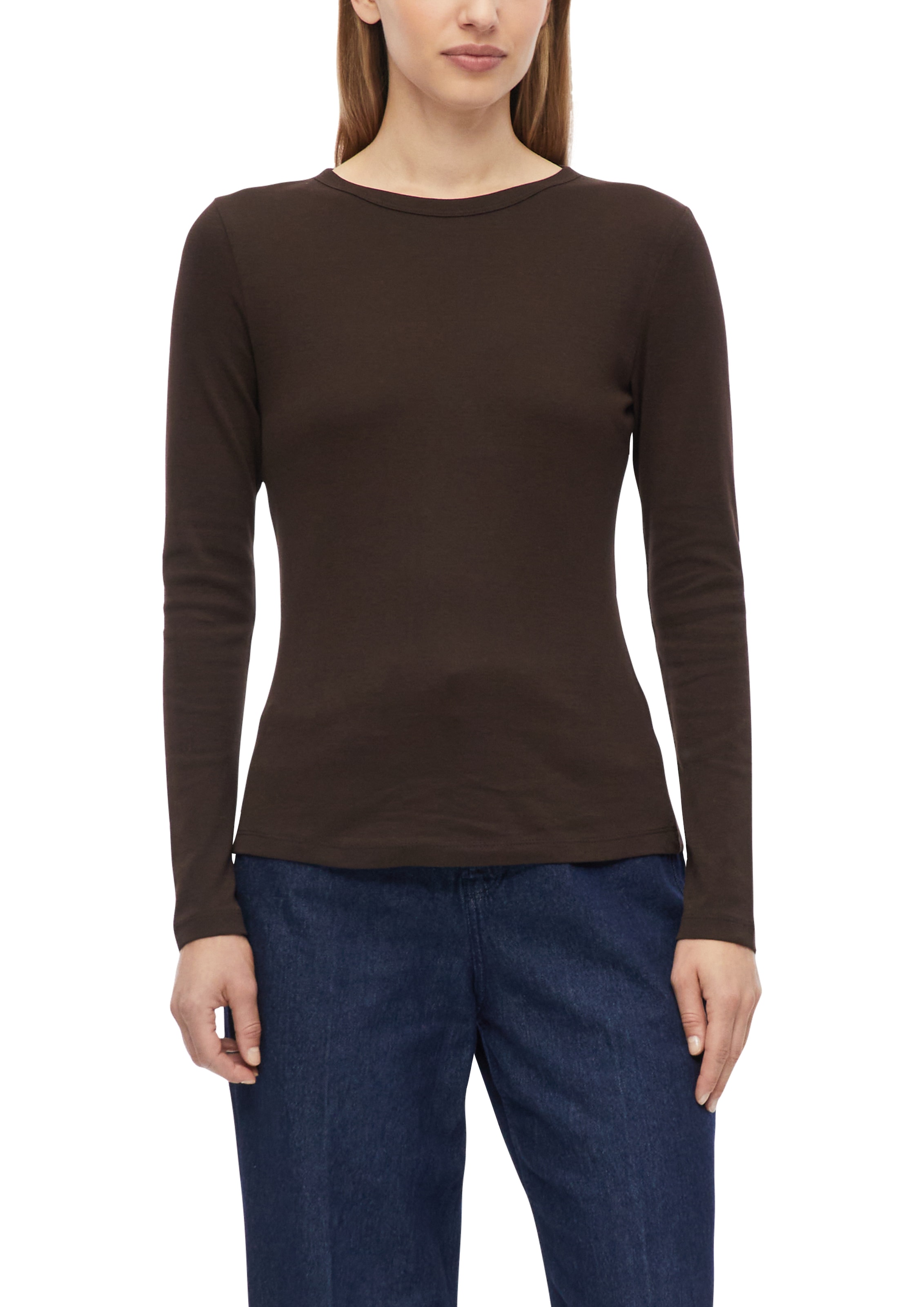 s.Oliver Langarmshirt mit U-Boot-Ausschnitt
