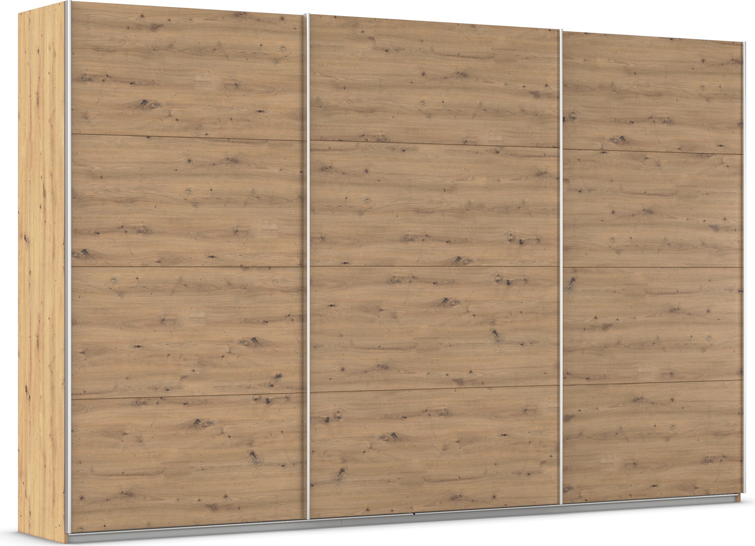OTTO home Schwebetürenschrank "Kleiderschrank Schrank Garderobe AGORDO mit Dekor- oder Hochglanzfront" Breiten 203/271/315/360 cm in drei Griff-Farben - NEU: Farbe SCHWARZ, in 4 Breiten und 2 Höhen MADE IN GERMANY