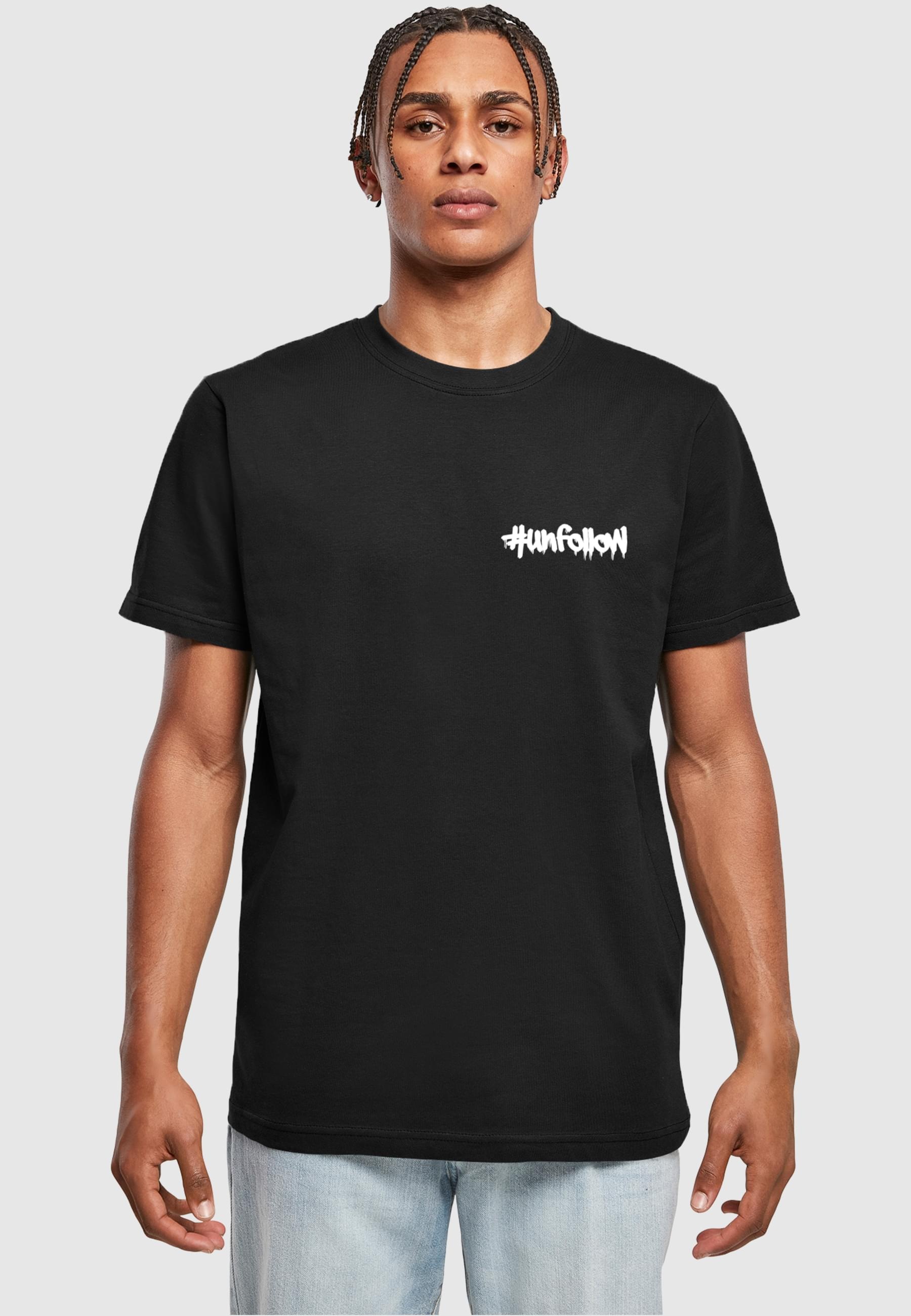 Merchcode T-Shirt »Merchcode Herren Unfollow T-Shirt«, (1 tlg.)