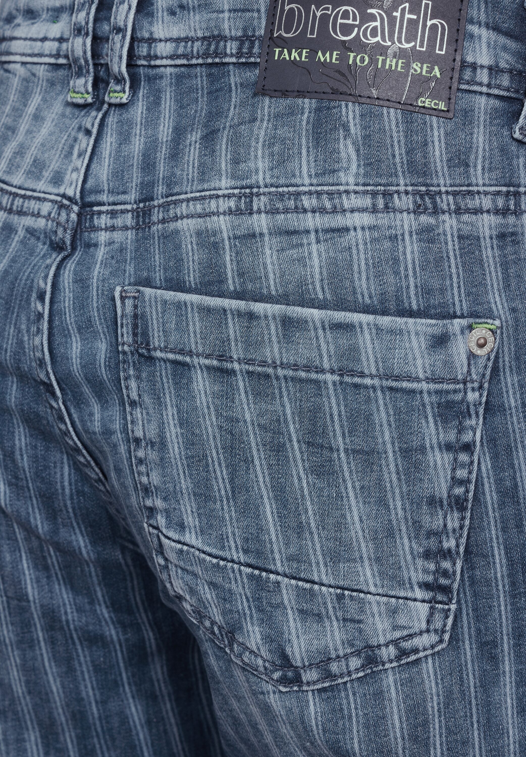 Cecil Loose-fit-Jeans, High Waist
