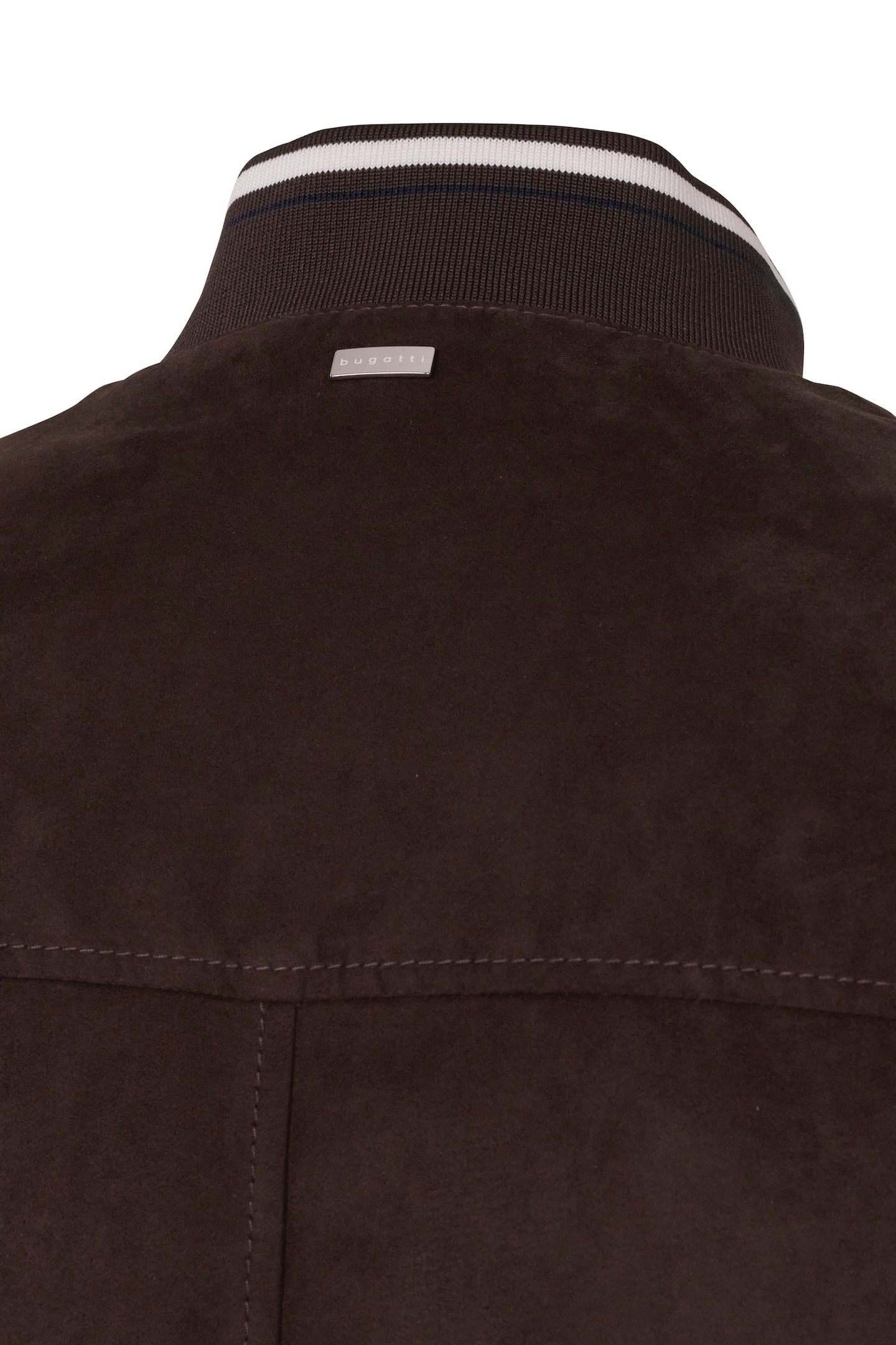 bugatti Blouson, ohne Kapuze, aus wasserabweisendem Velourleder