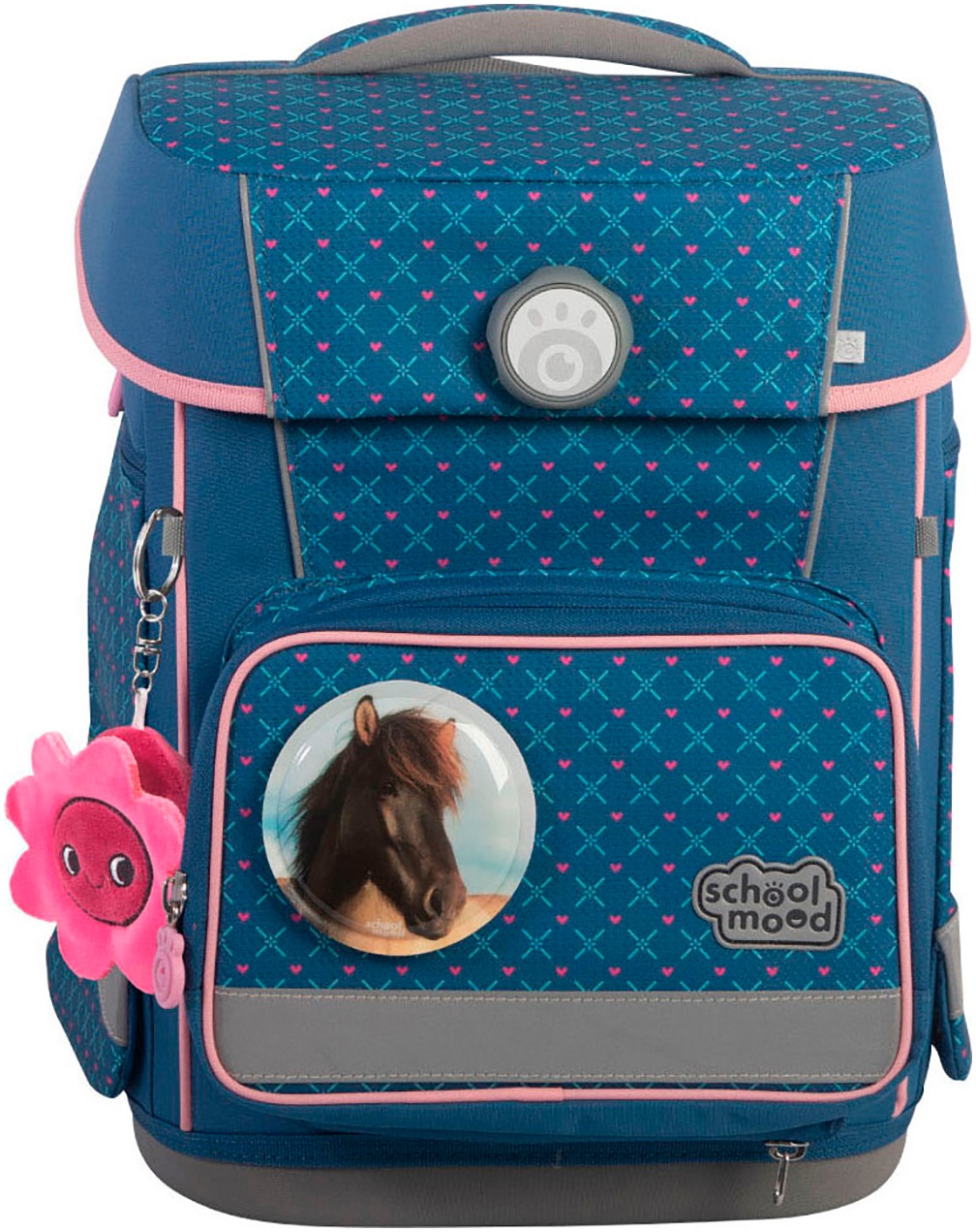 SCHOOL-MOOD® Schulranzen »Champion Maxx Pro«, retroreflektierende Flächen
