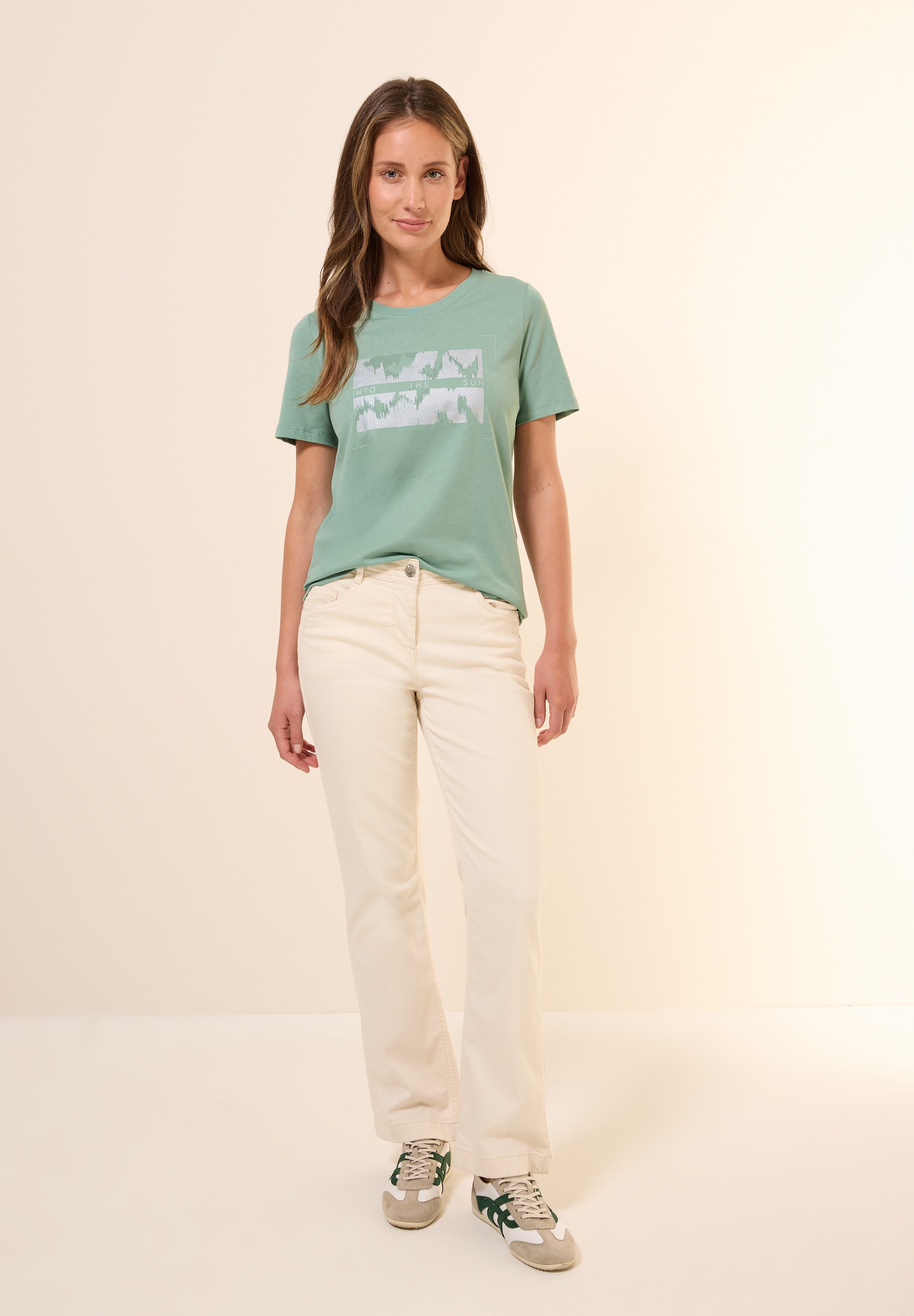 Cecil T-Shirt, mit Rundhalsausschnitt