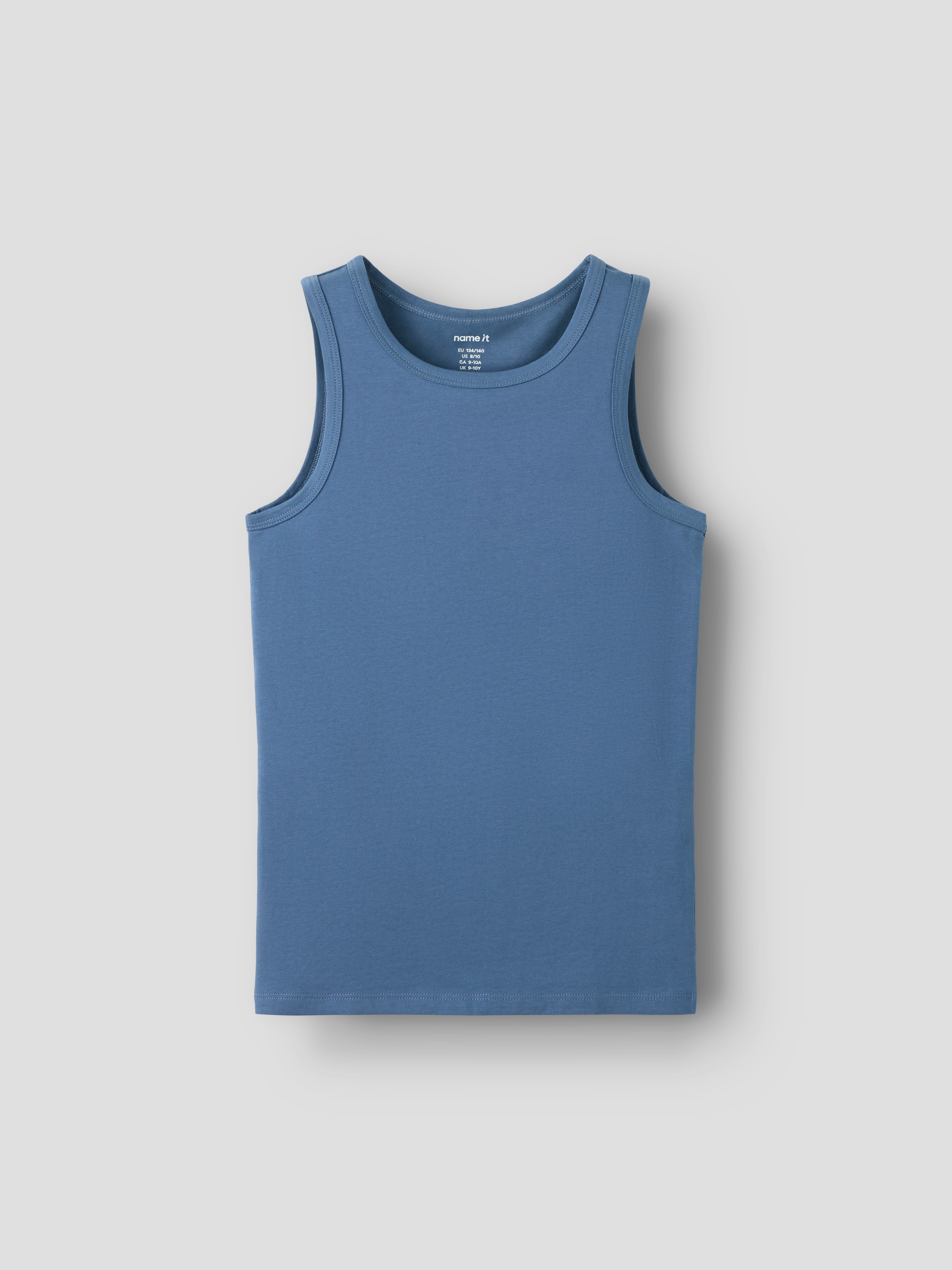 Name It Unterhemd »NKMTANK TOP 2P KICK OFF NOOS« Packung, 2 Stk. Baumwollmischung, uni und bedruckt im Set
