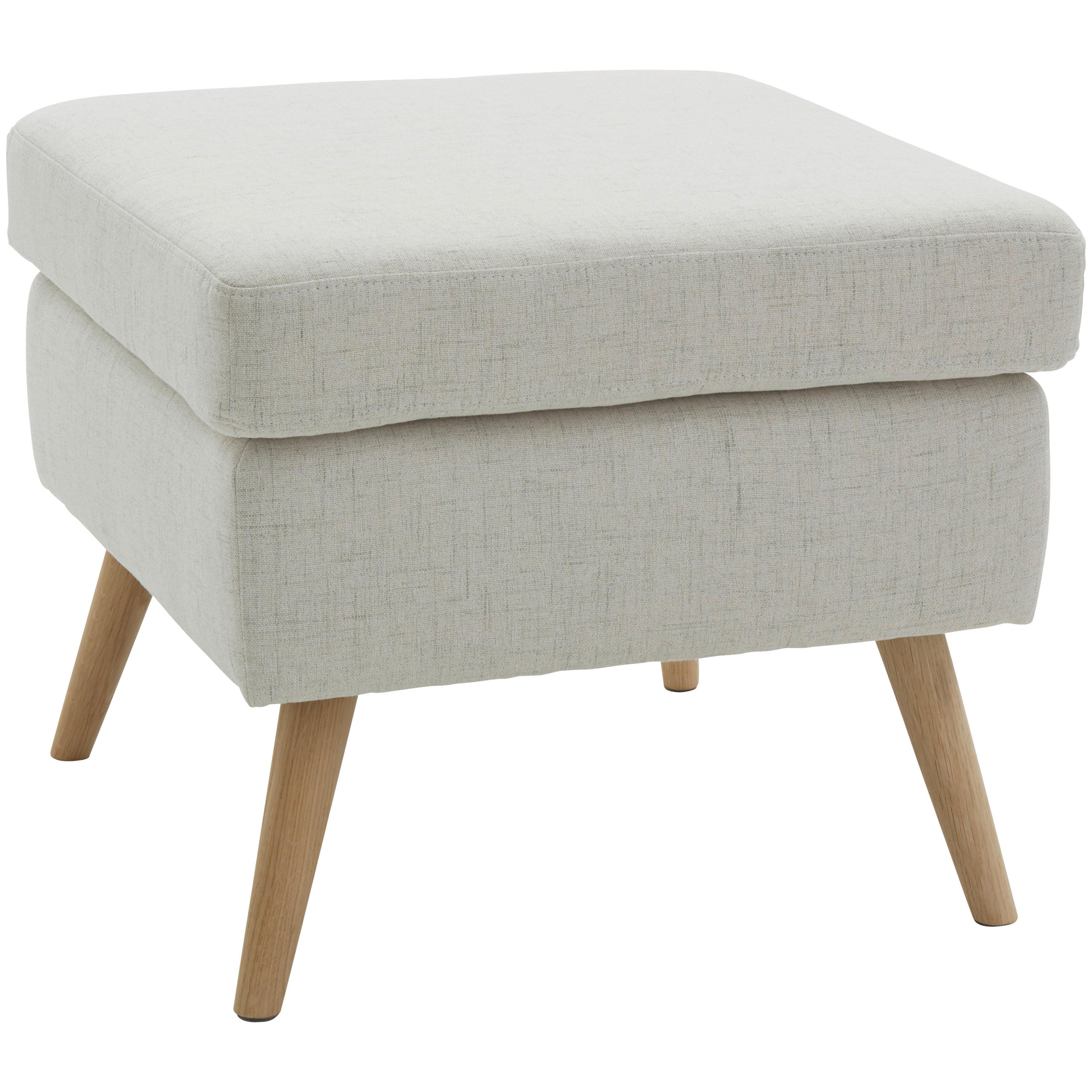 OTTO home Hocker "Salla" Bezug auch in Luxus-Microfaser in Teddyfelloptik