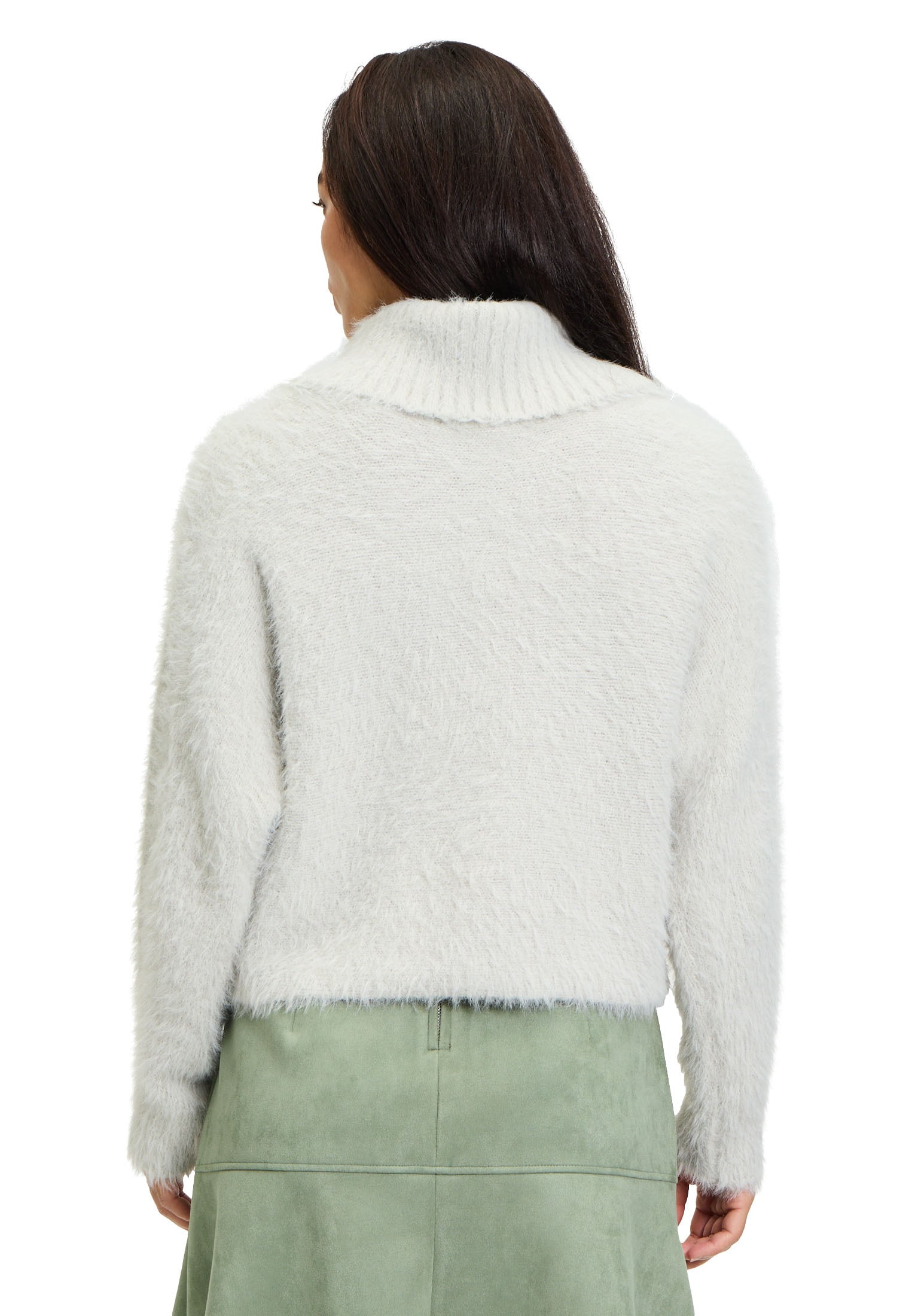 Cartoon Strickpullover »Cartoon Strickpullover mit Turtle Neck«, (1 tlg.), Rippbündchen