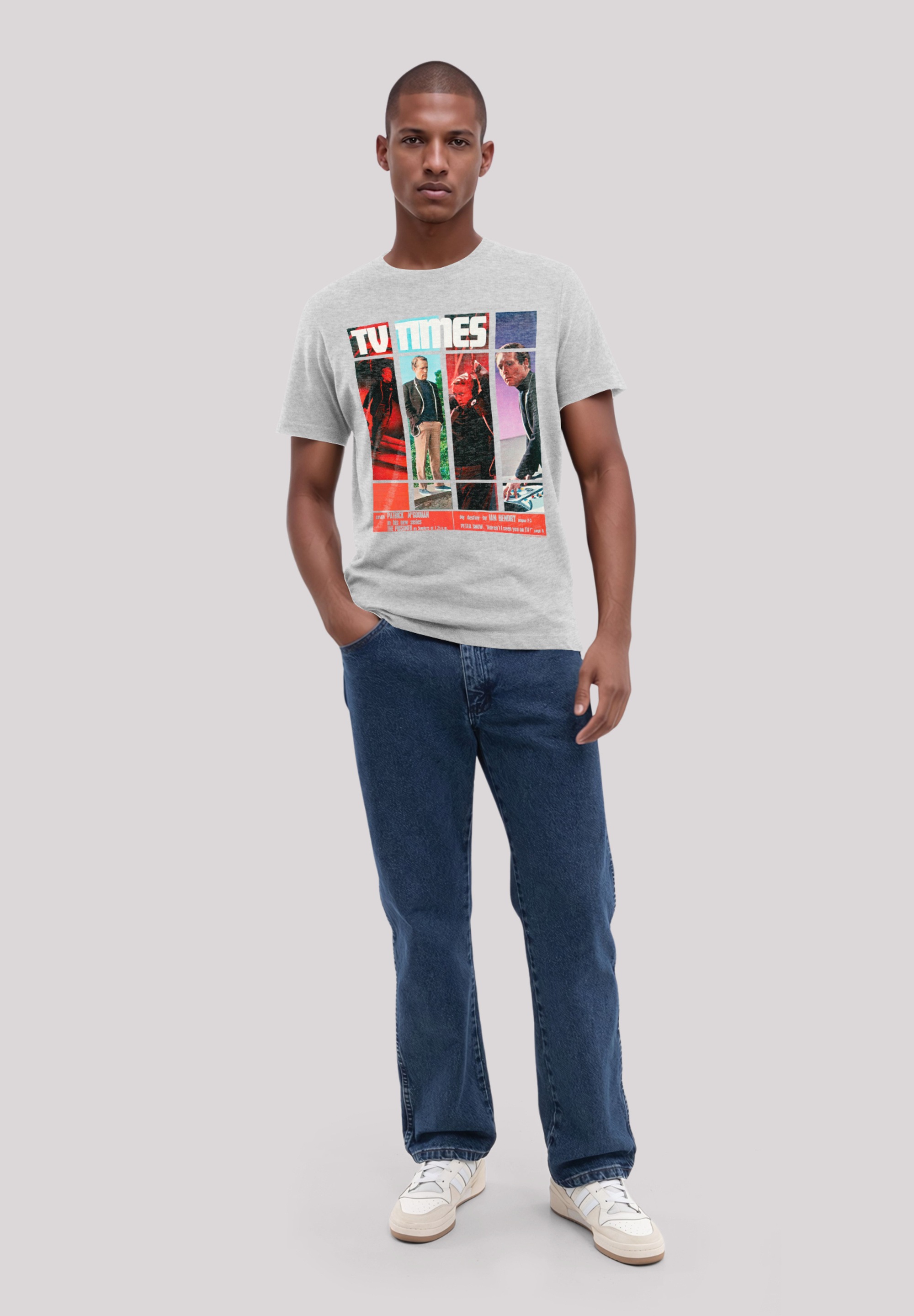 F4NT4STIC T-Shirt »TV Times Patrick McGoohan The Prisoner 1967 Cover«, Premium Qualität