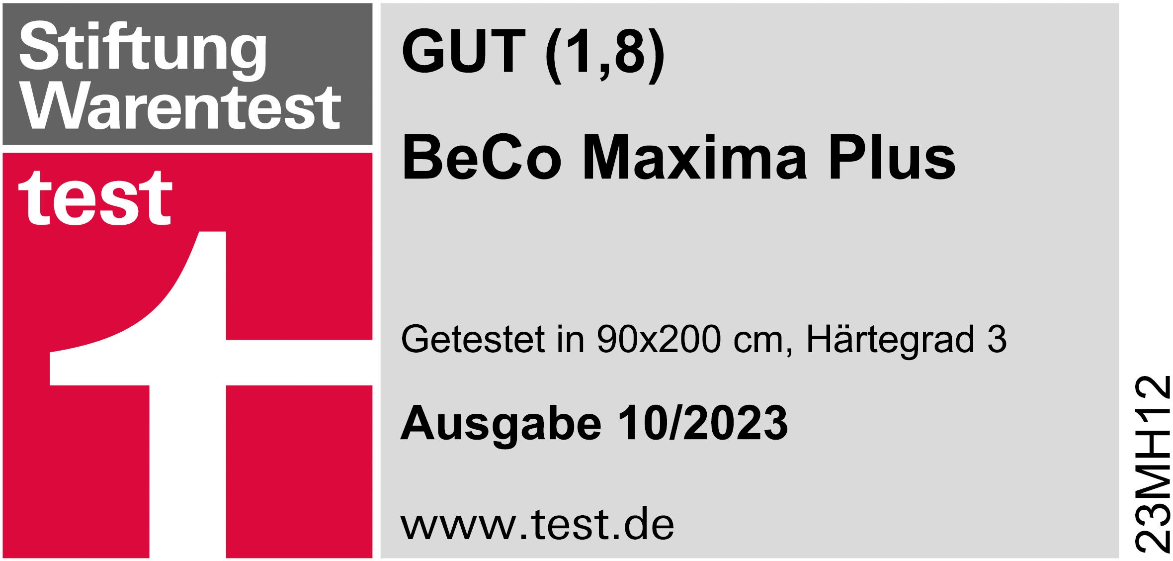 Beco Taschenfederkernmatratze »Maxima Plus«, 22 cm hoch, (1 St.), Matratze in 90x200 und vielen weiteren Größen erhältlich!