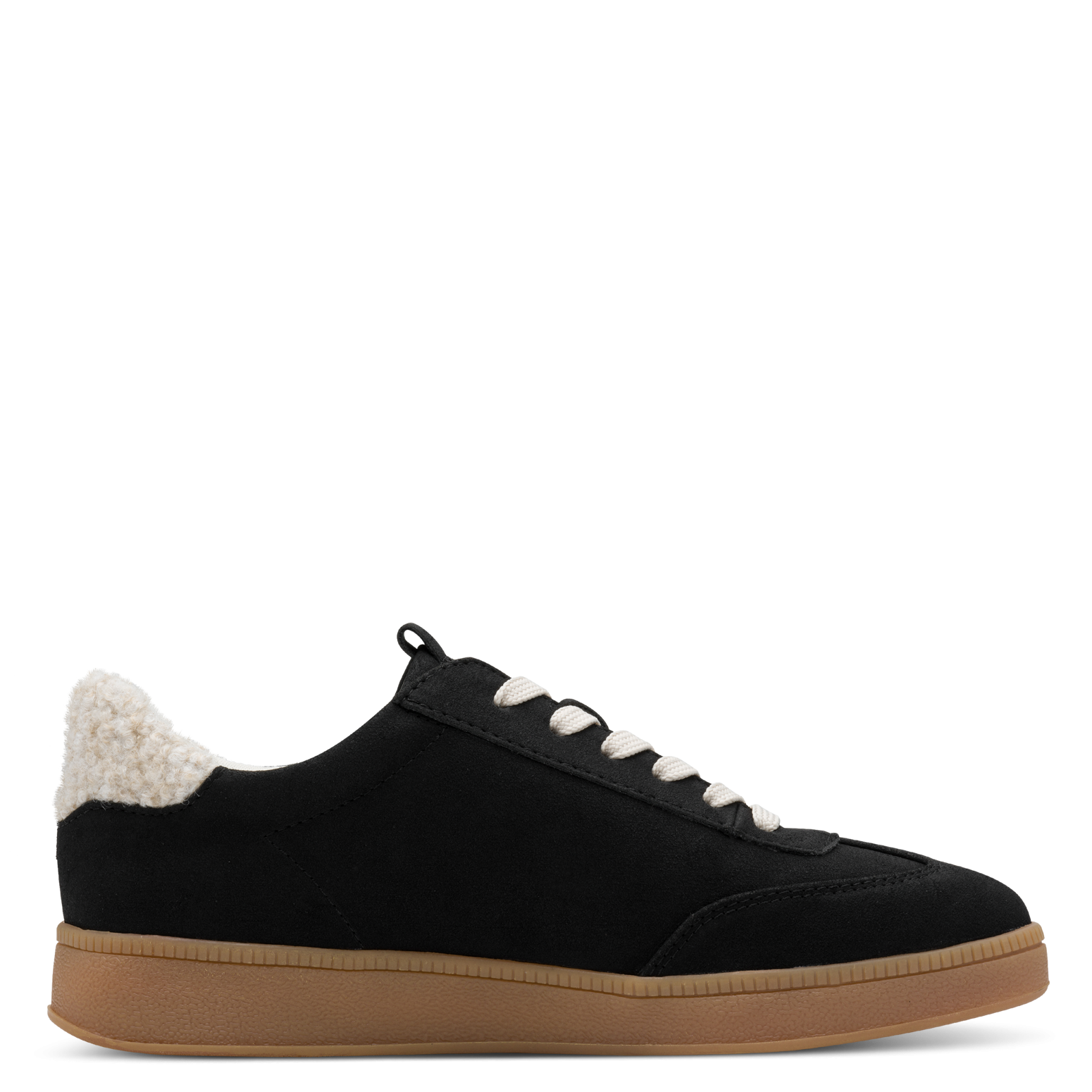 MARCO TOZZI by GMK Plateausneaker, Freizeitschuh, Halbschuh, Schnürschuh mit Plüsch-Details