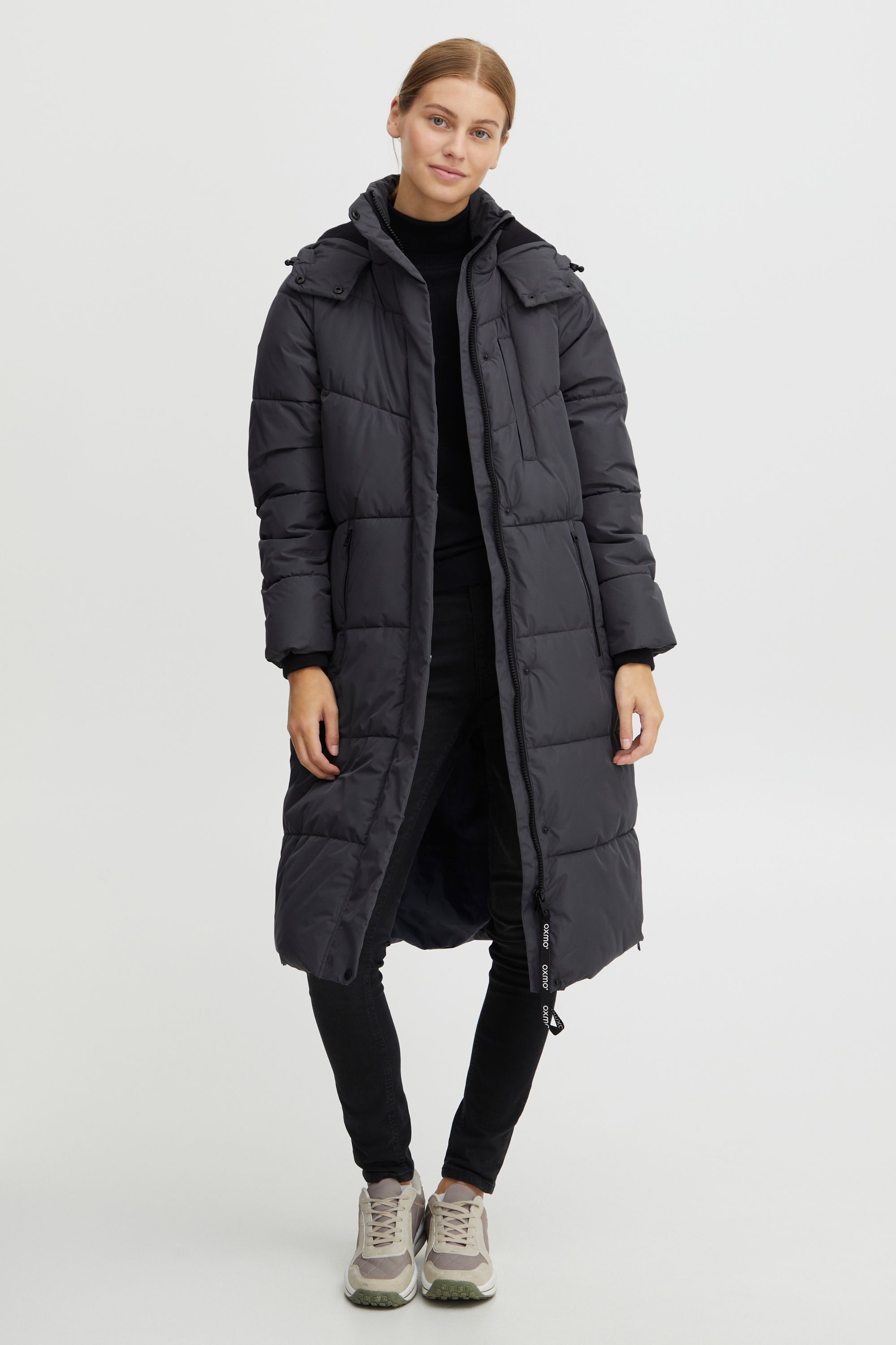OXMO Winterjacke »Winterjacke OXJulie«, mit Kapuze