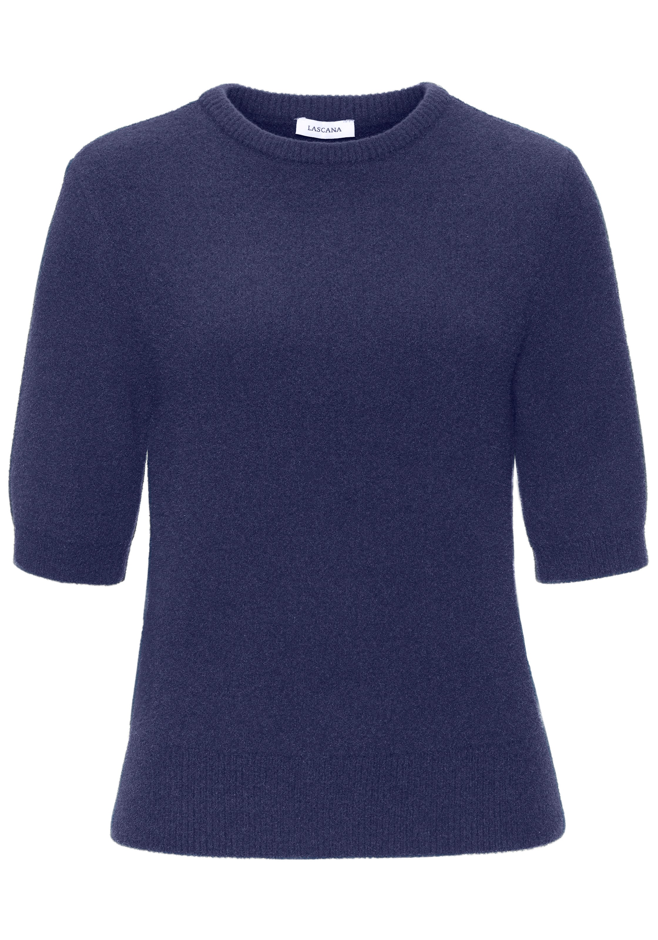 LASCANA Kurzarmpullover günstig online kaufen