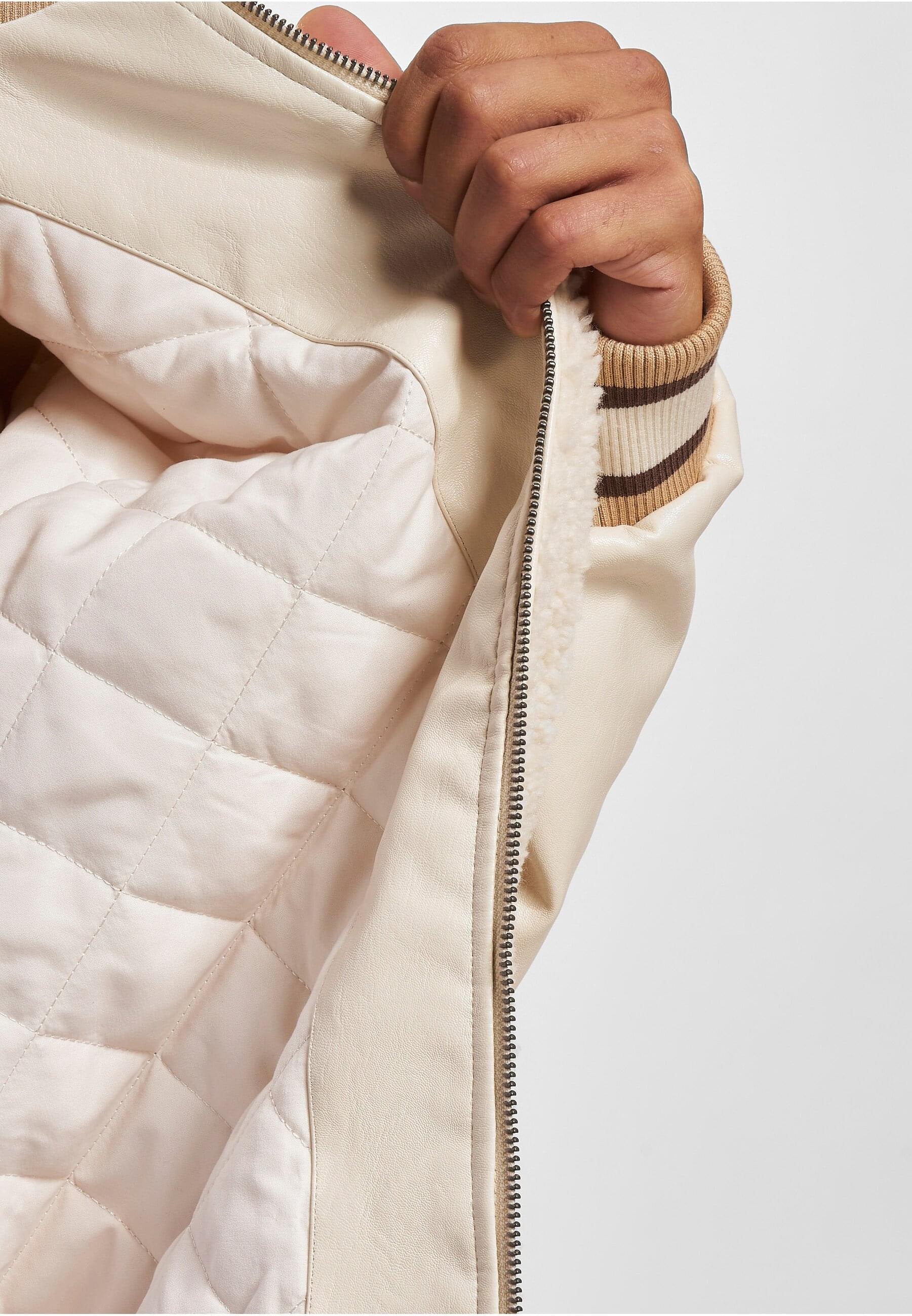 Karl Kani Collegejacke »Karl Kani Herren KM234-009-1 KK OG Teddy College Jacket«, (1 St.), ohne Kapuze