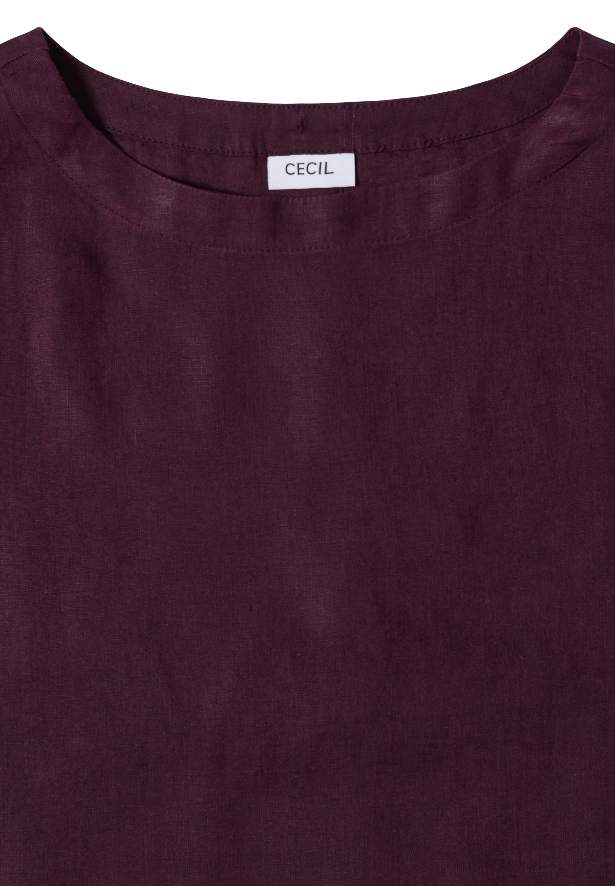 Cecil Blusentop aus Leinen