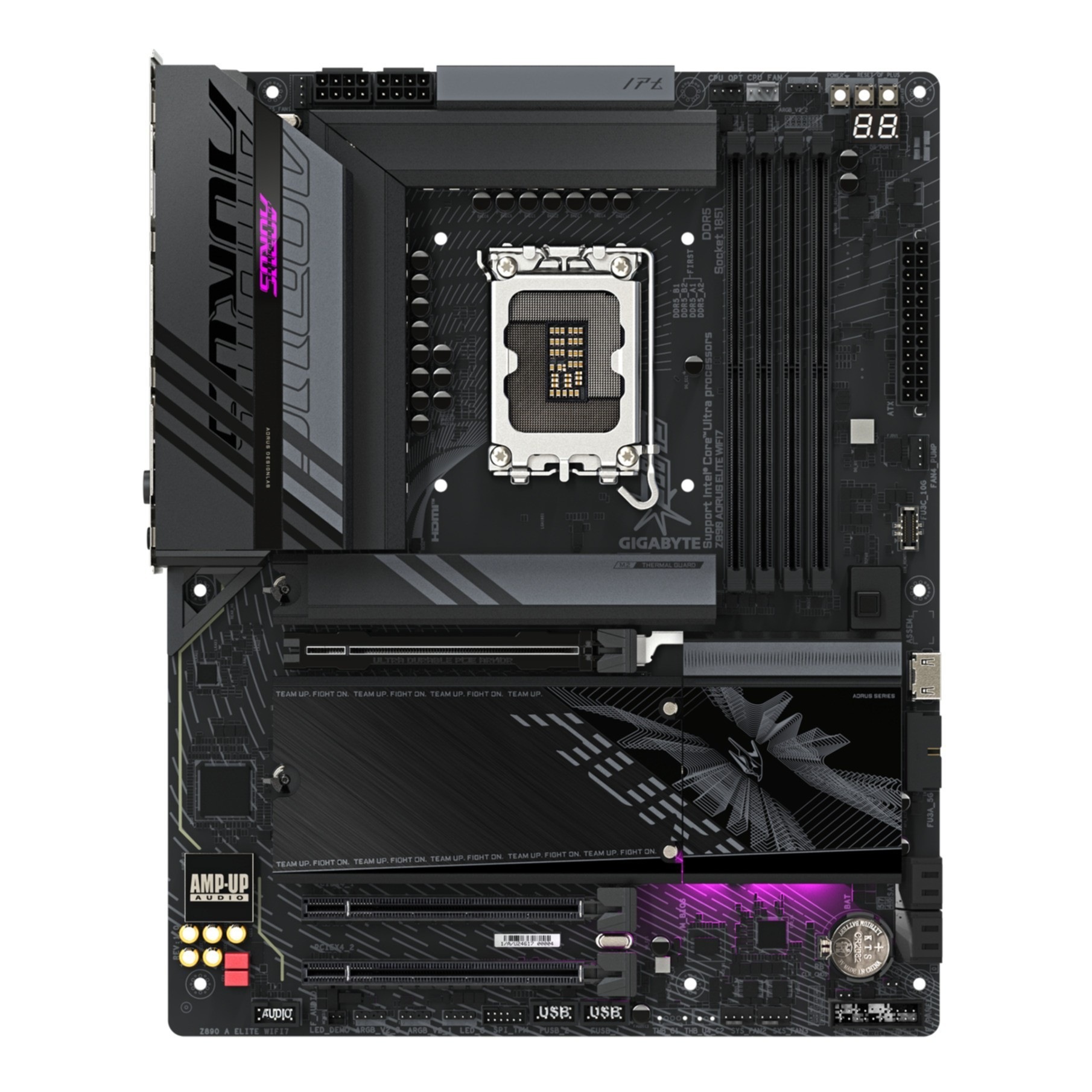 Gigabyte Mainboard »Z890 AORUS ELITE WIFI7 Mainboard - Unterstützt Intel Core Ultra«