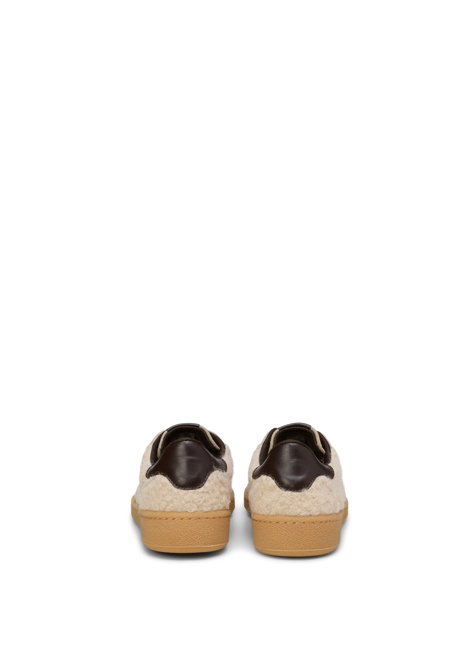 Marc O'Polo Sneaker »aus Leder und Teddyfell«