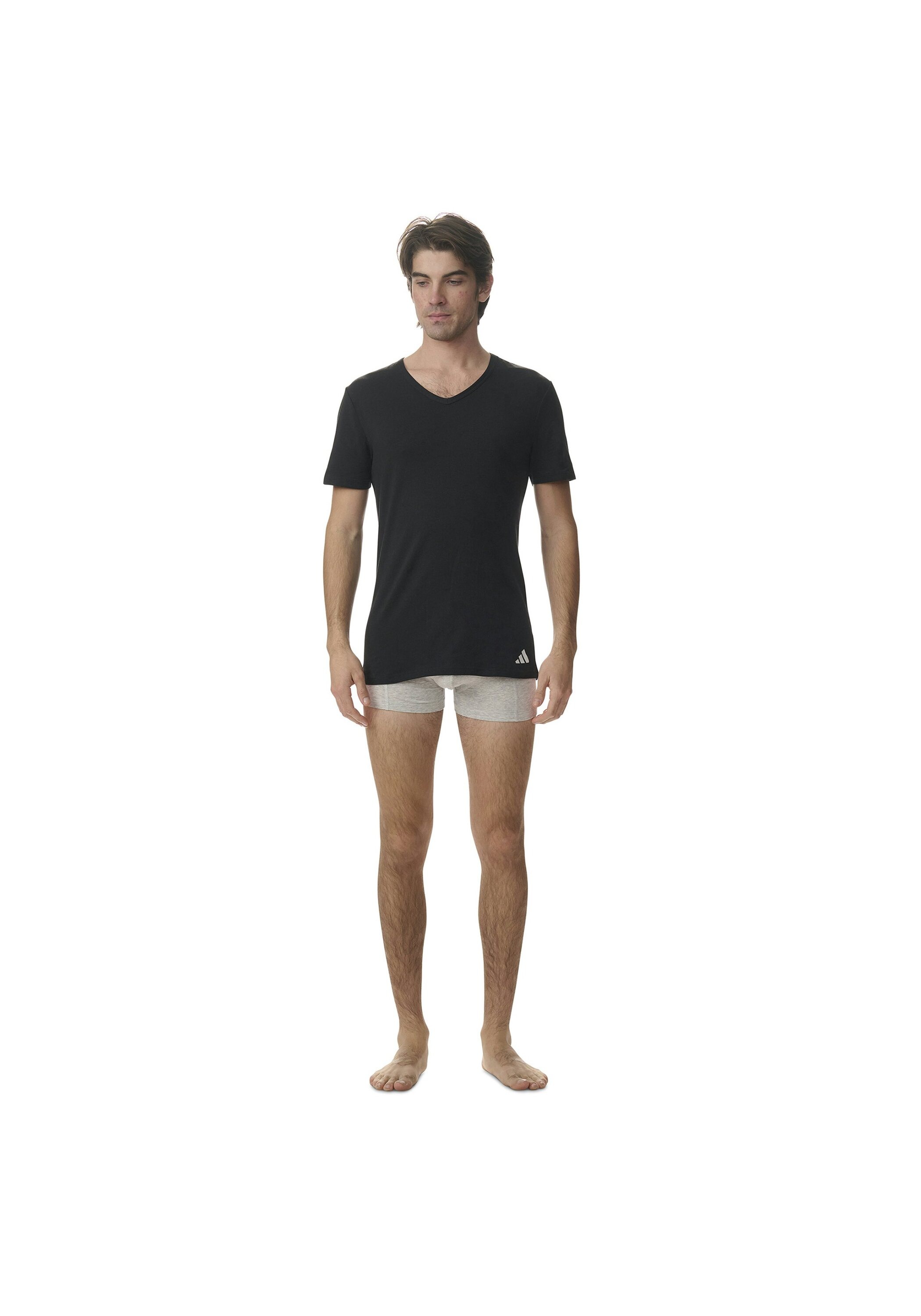 adidas Originals T-Shirt »T-Shirt V-Neck Shirt Active Flex Cotton 2er Pack«