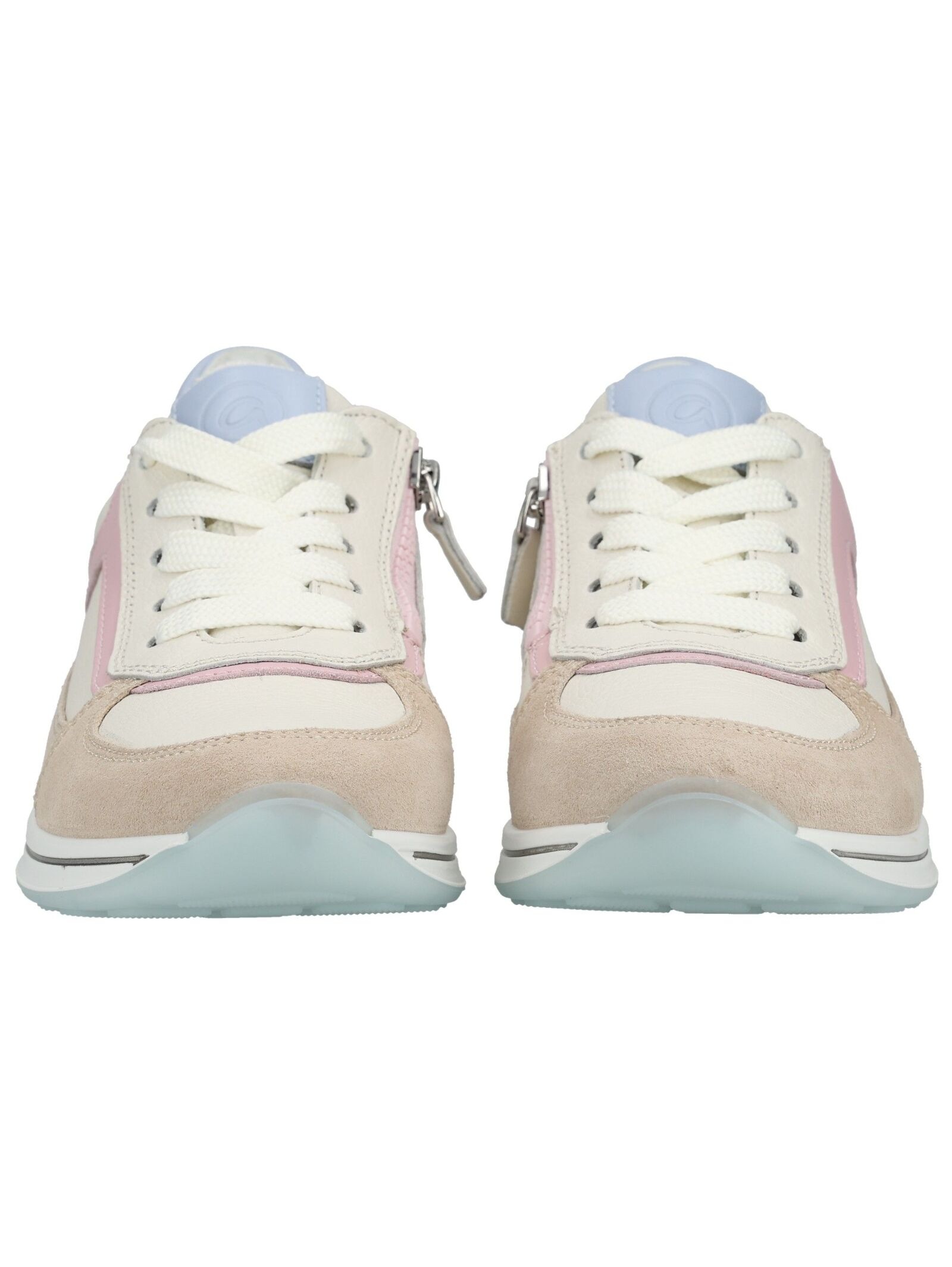 Sneaker ARA "Ara Sneaker Leder", Damen, Gr. 43, beige, pink, Leder, Schuhe Sneaker 2