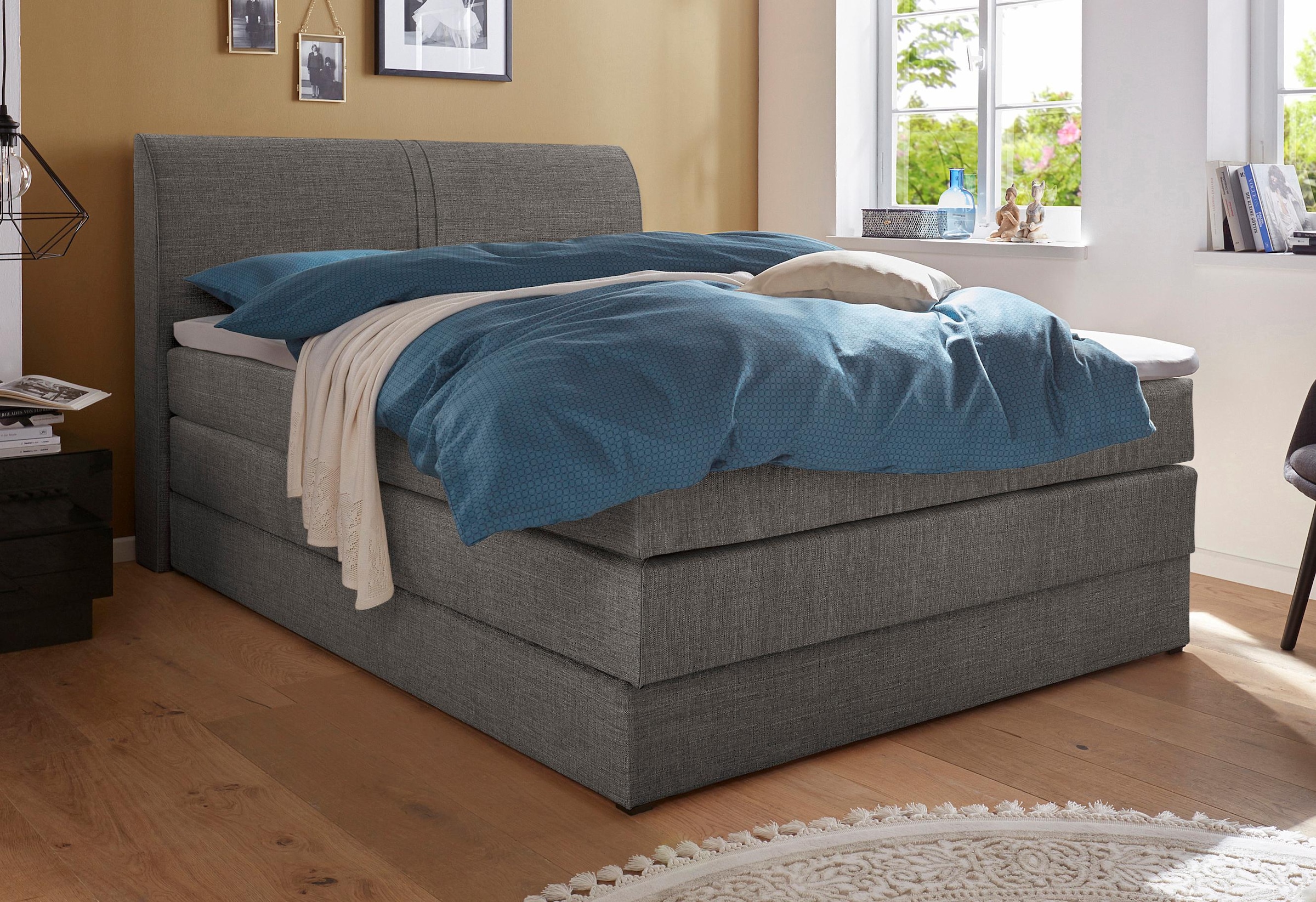 hapo Boxspringbett, mit Bettkasten