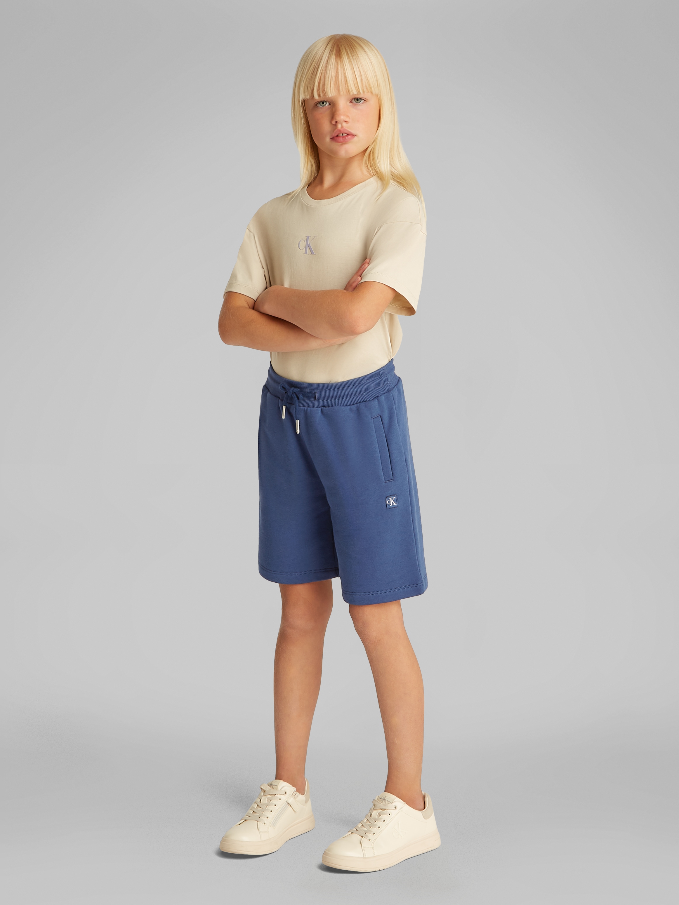 Calvin Klein Jeans Calvin KLEIN Džinsai Šortai »MINI BADG...